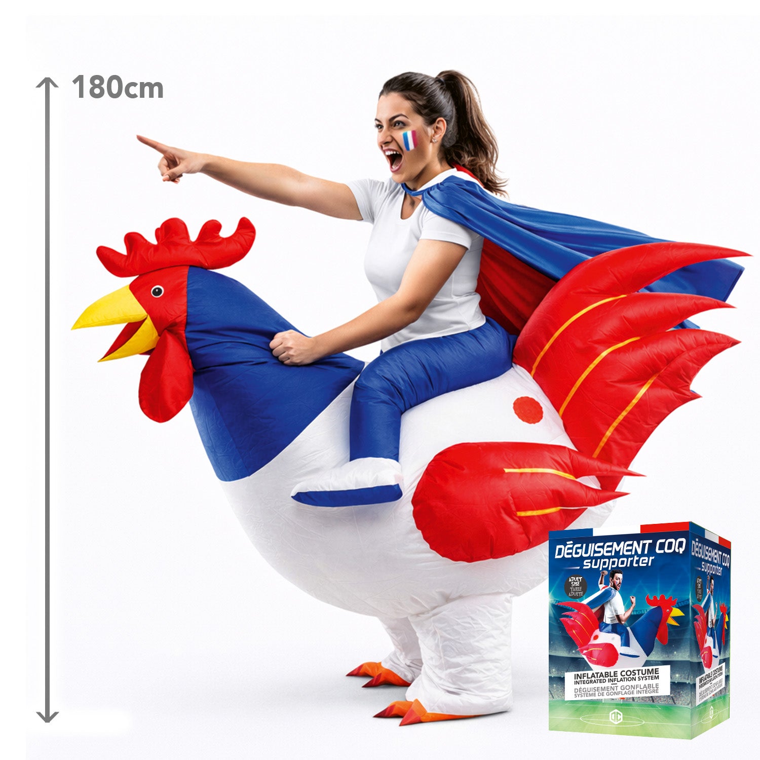 Costume Gonflable Adulte – Coq