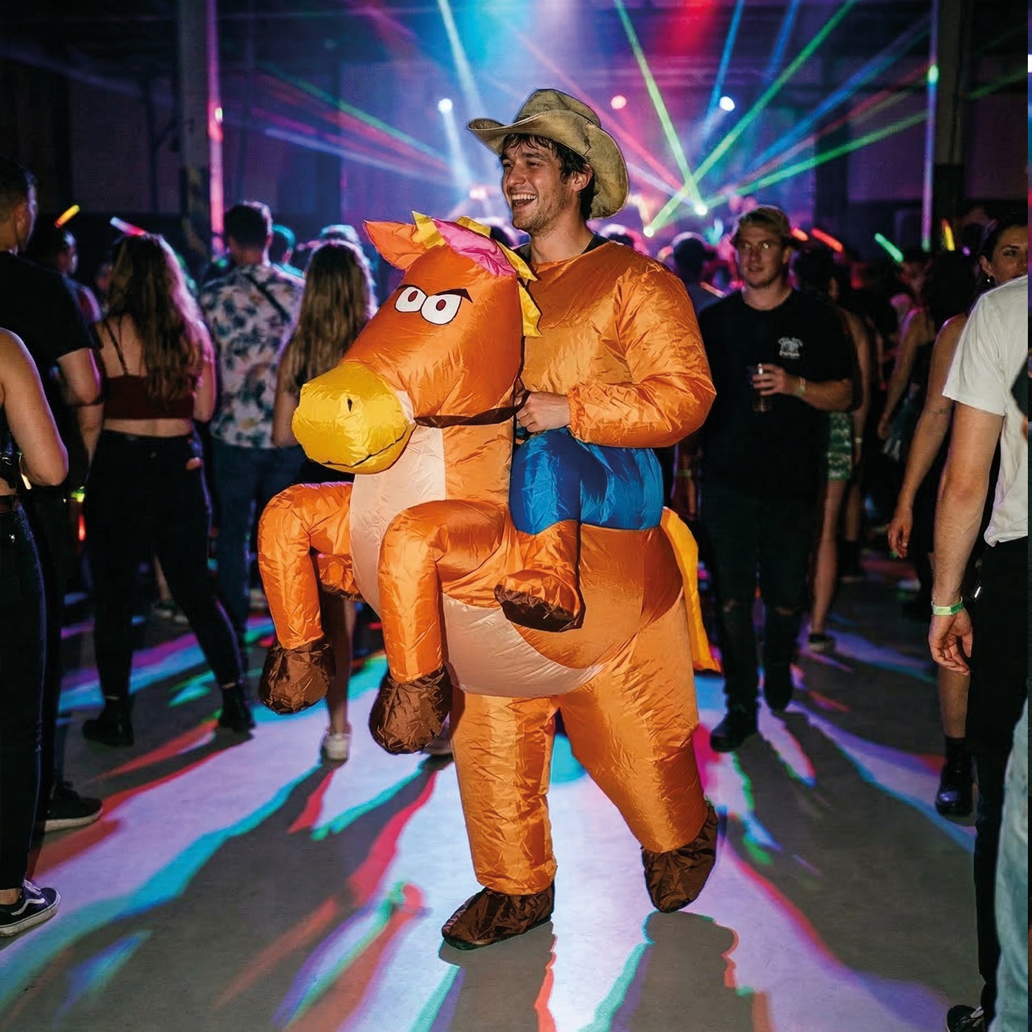 Costume Gonflable Adulte – Cowboy