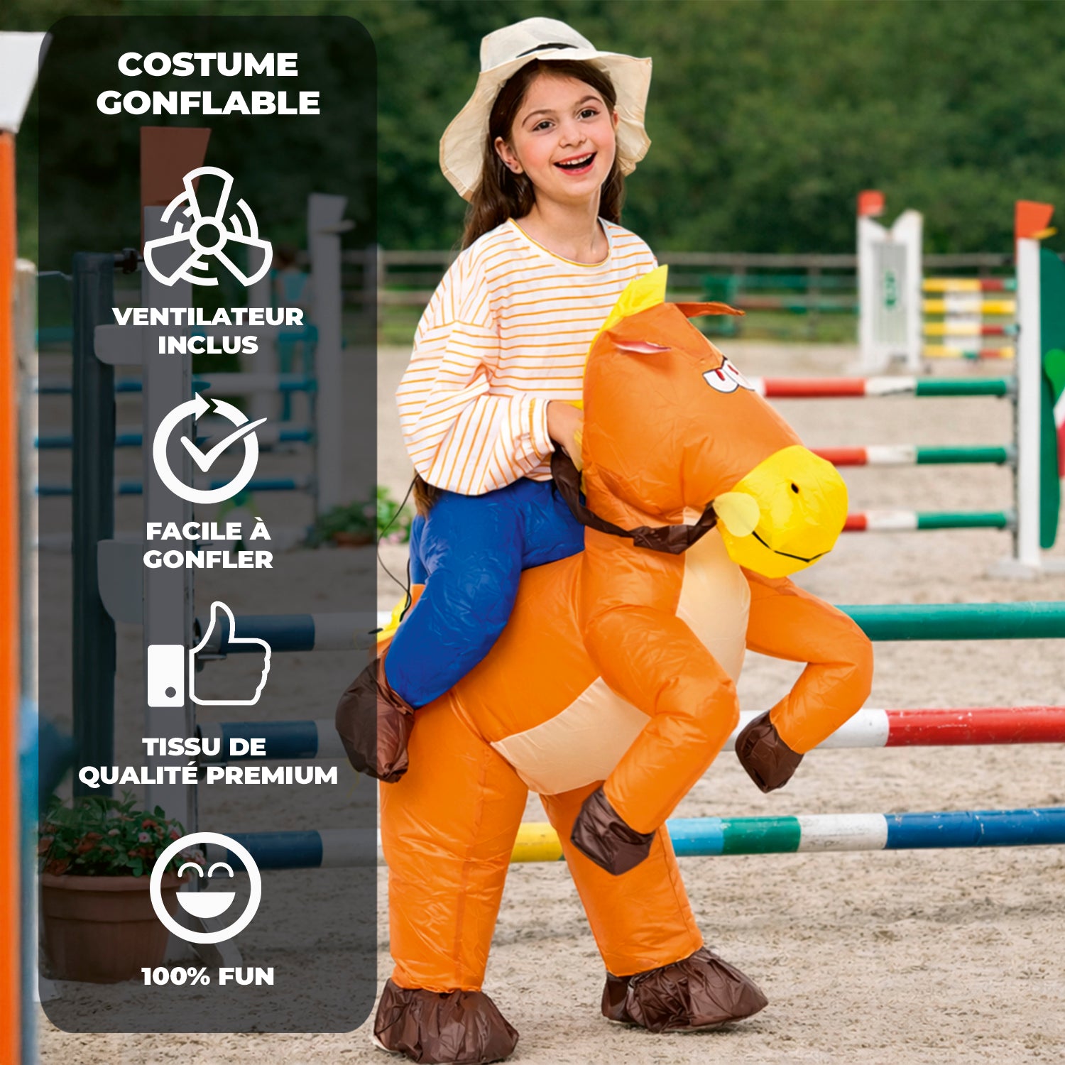 Costume Gonflable Enfant (90 - 120 cm) – Cowboy