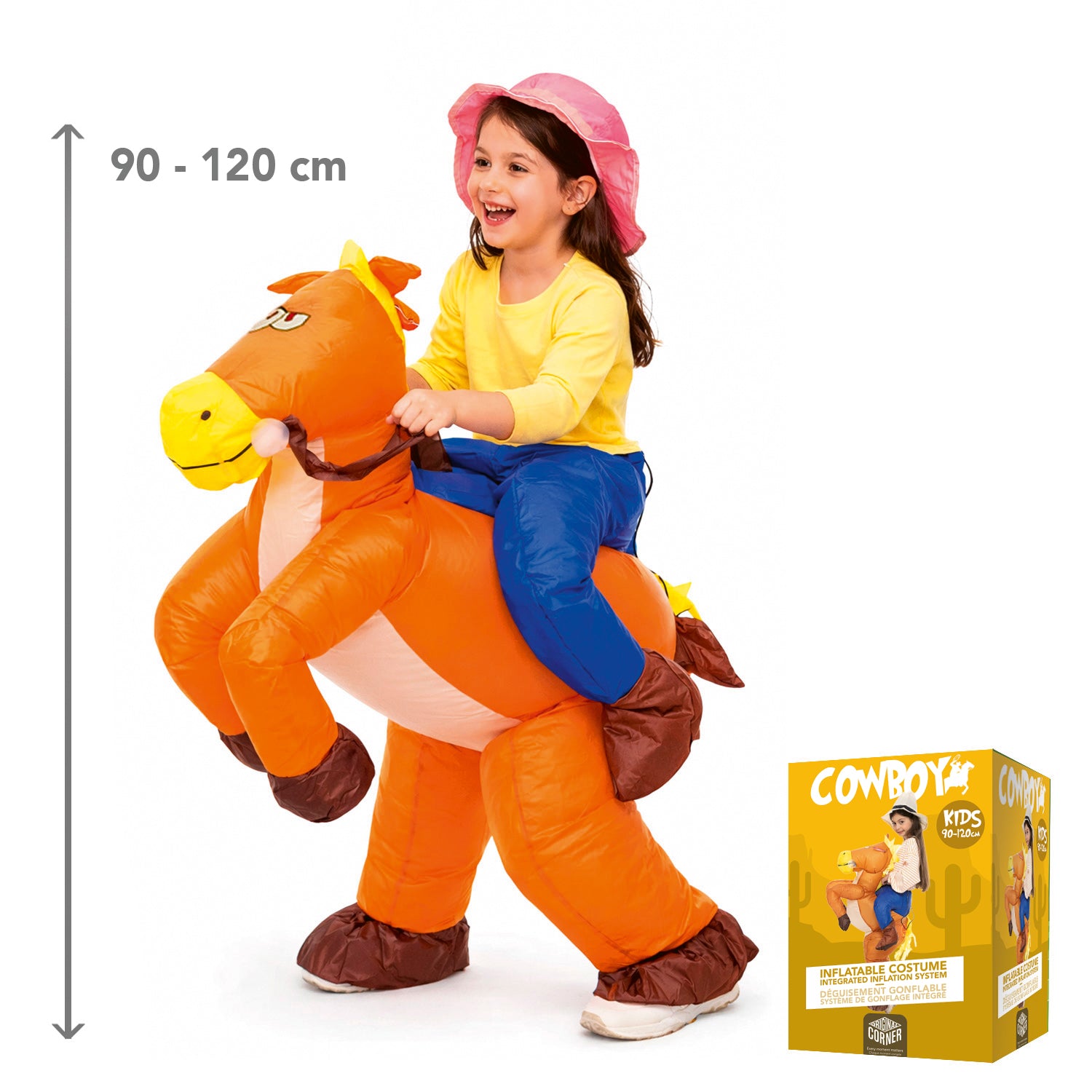 Costume Gonflable Enfant (90 - 120 cm) – Cowboy