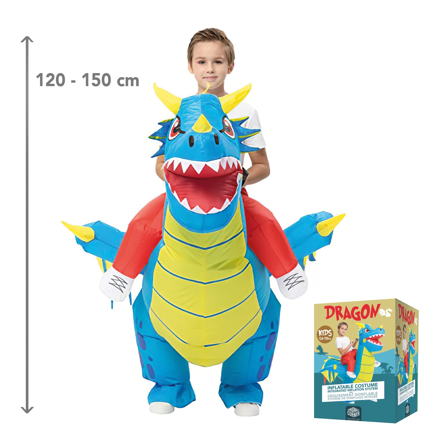 Costume Gonflable Enfant (120 - 150 cm) – Dragon