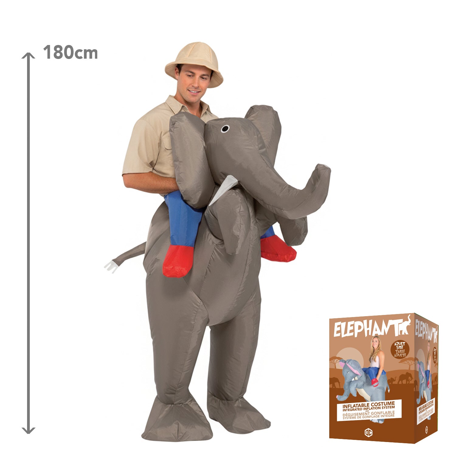 Costume Gonflable Adulte – Elephant