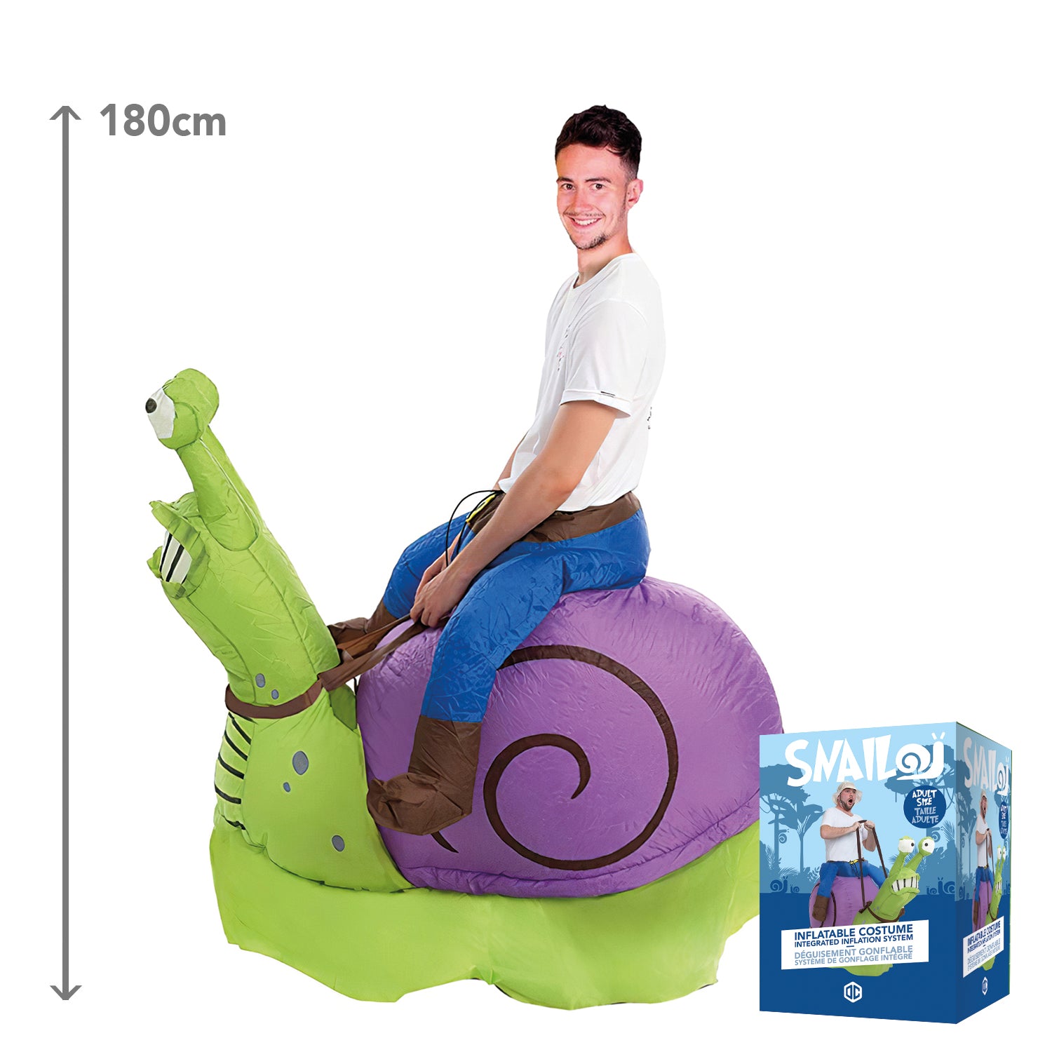 Costume Gonflable Adulte – Escargot
