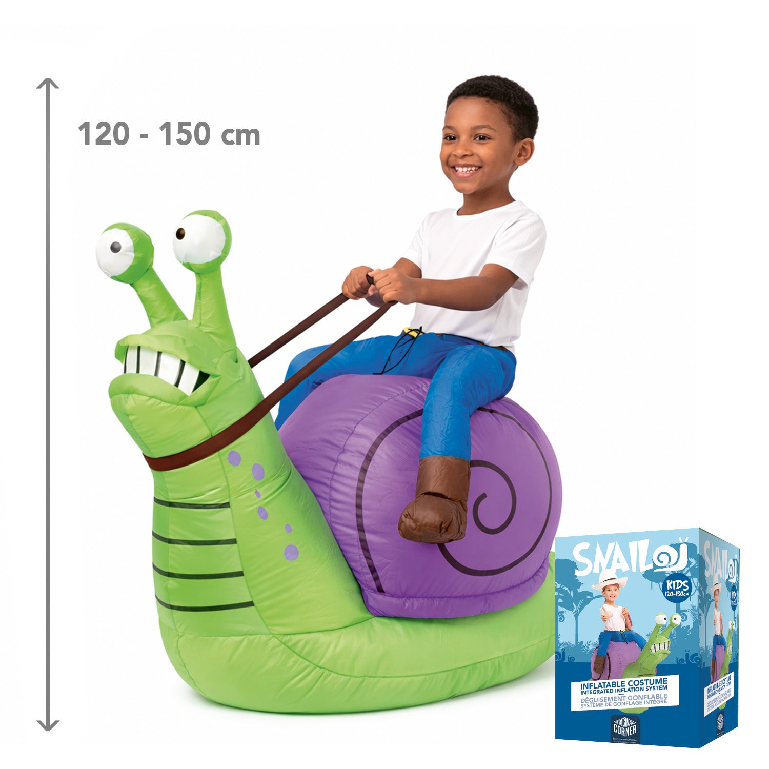 Costume Gonflable Enfant (120 - 150 cm) – Escargot