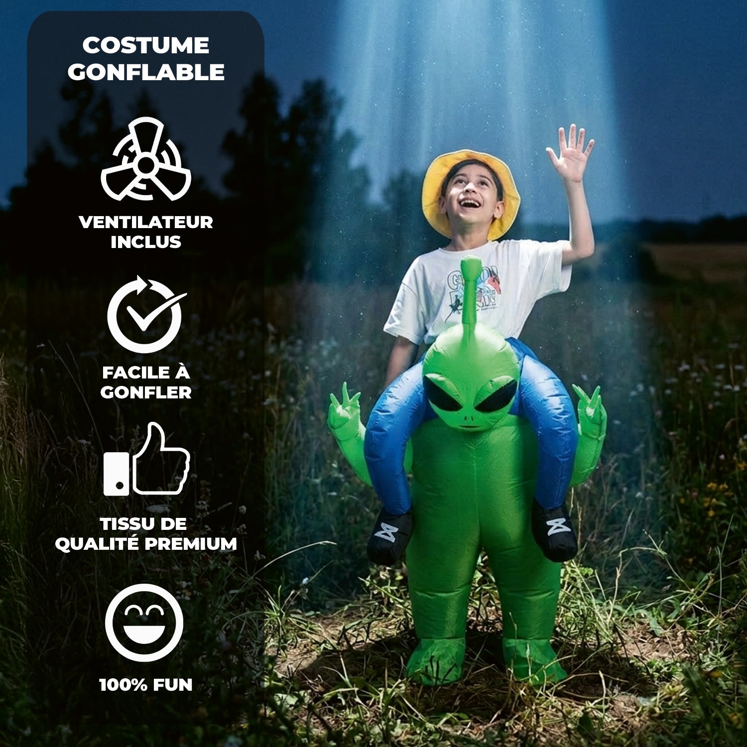 Costume Gonflable Enfant (120 - 150 cm) – Extra-Terrestre