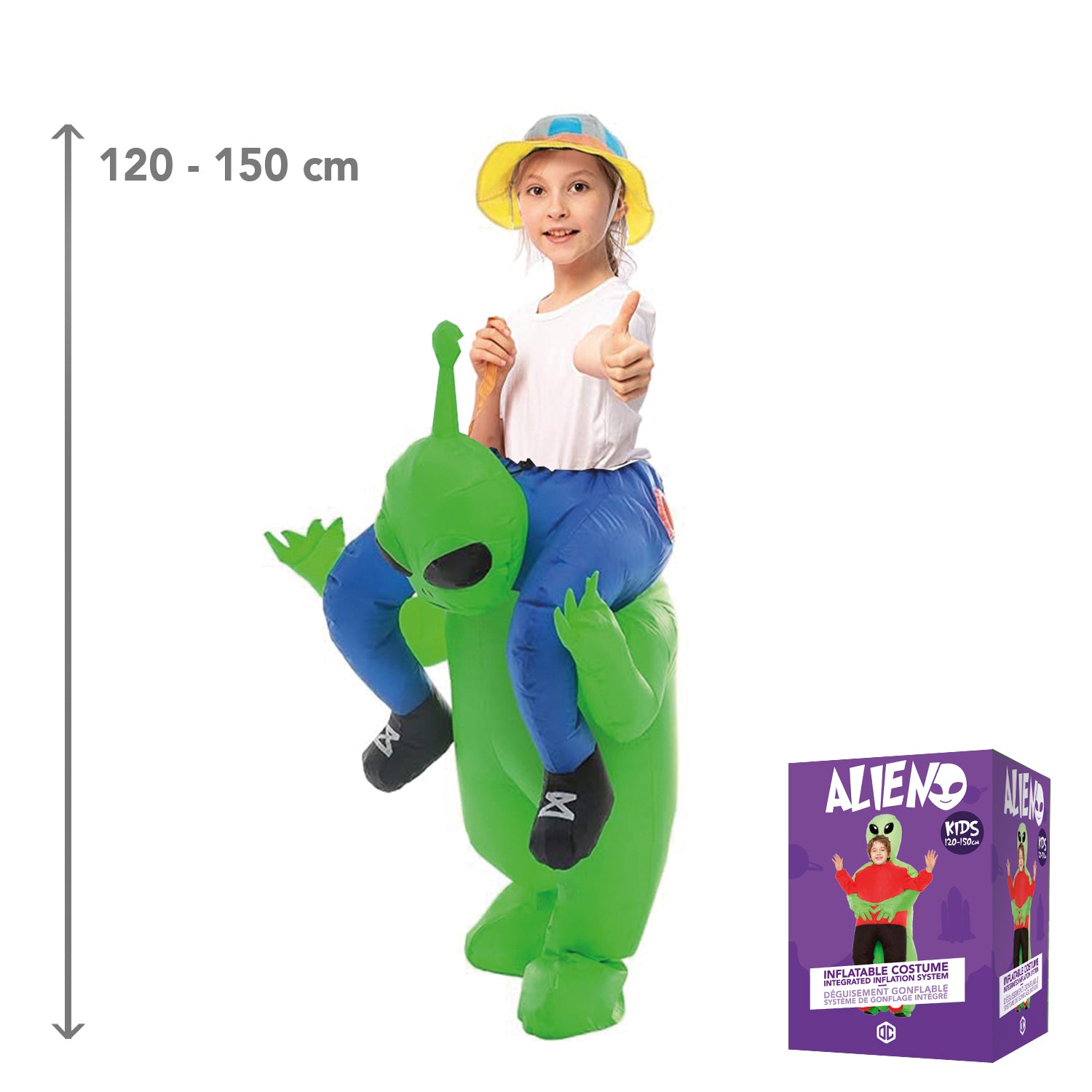 Costume Gonflable Enfant (120 - 150 cm) – Extra-Terrestre