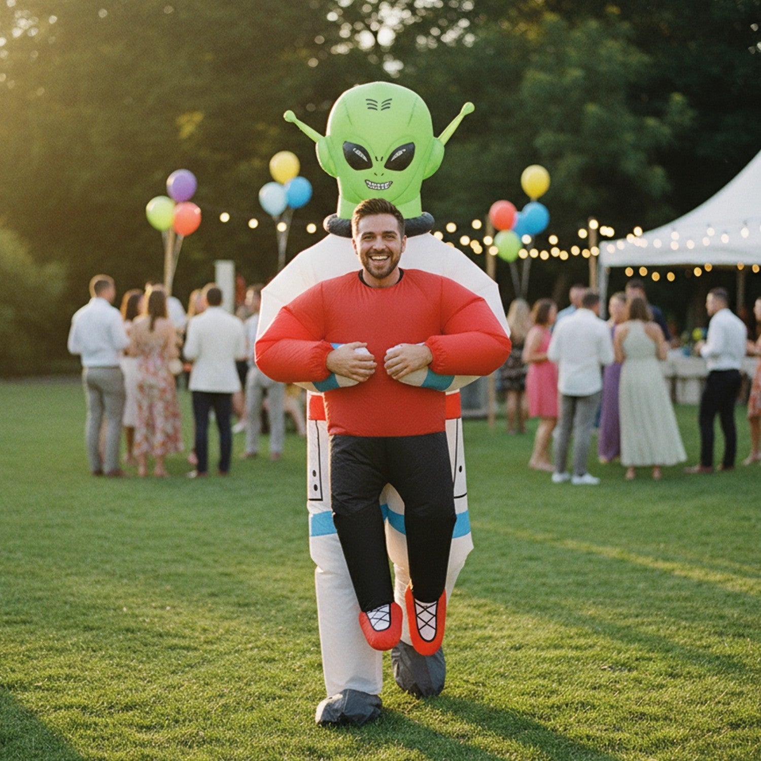 Costume Gonflable Adulte – Extra-Terrestre Géant