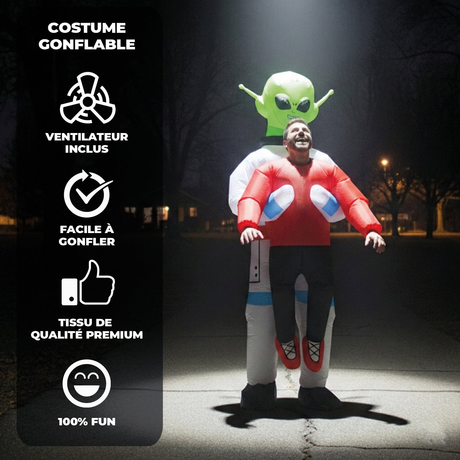 Costume Gonflable Adulte – Extra-Terrestre Géant