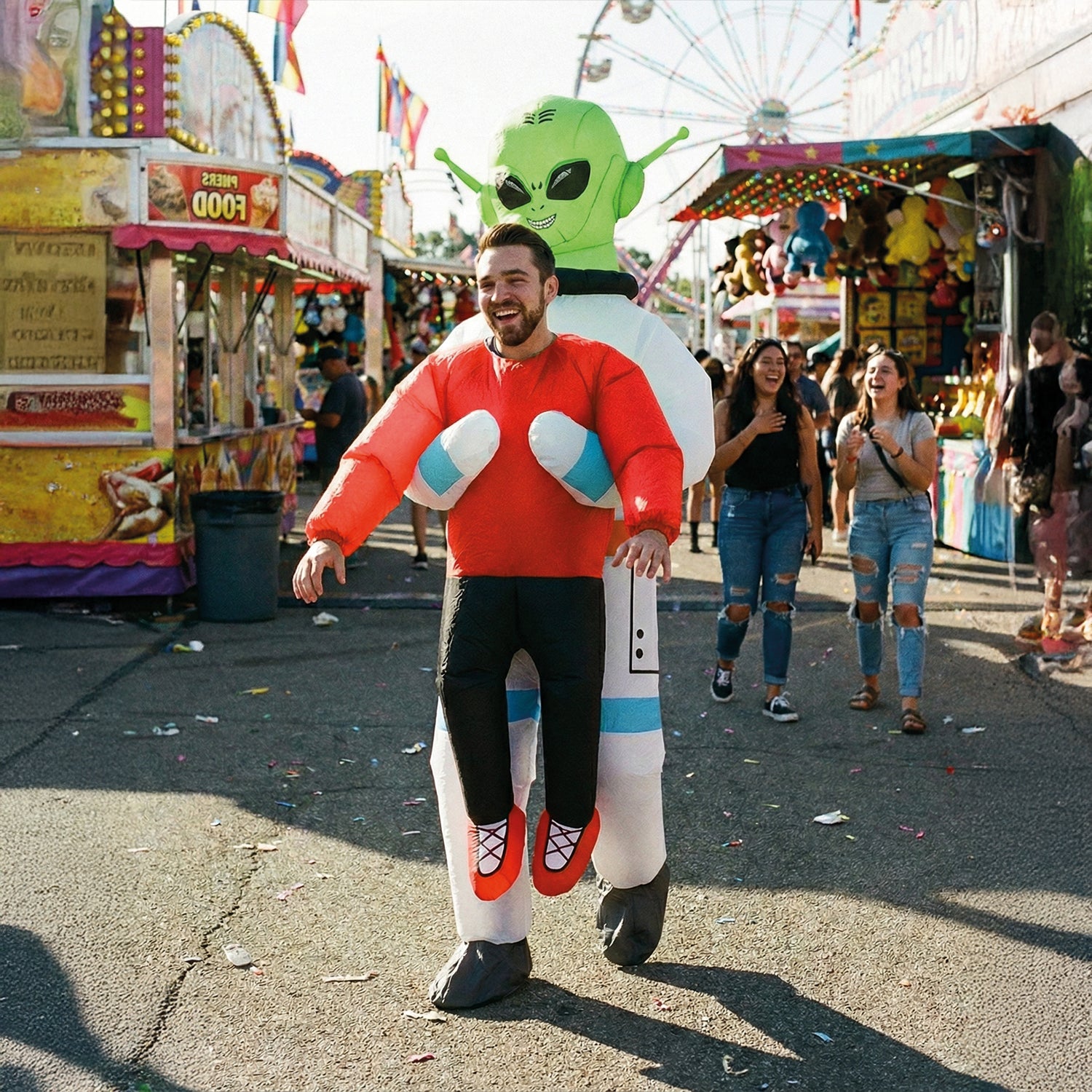 Costume Gonflable Adulte – Extra-Terrestre Géant