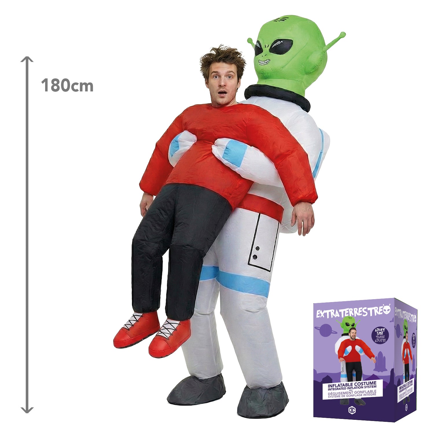Costume Gonflable Adulte – Extra-Terrestre Géant
