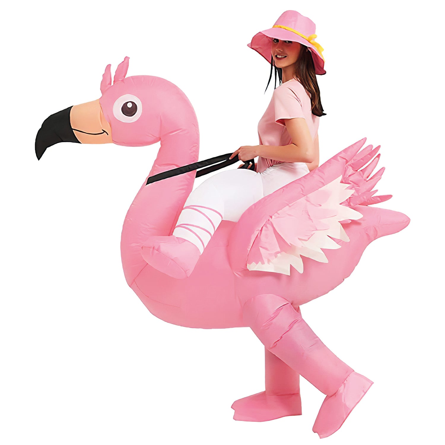 Costume Gonflable Adulte – Flamant Rose