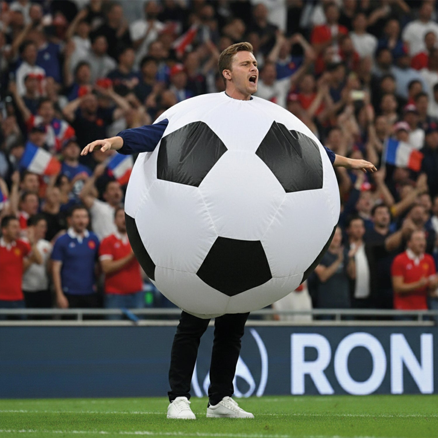 Costume Gonflable Adulte – Ballon de Foot