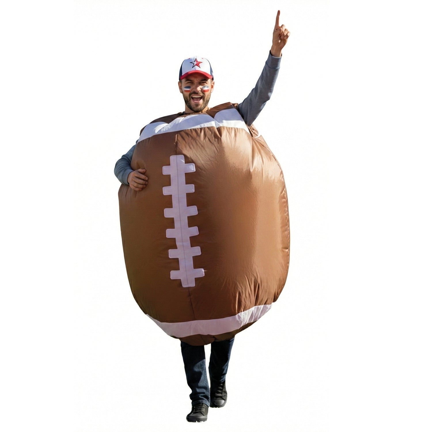 Costume Gonflable Adulte – Ballon de Foot US