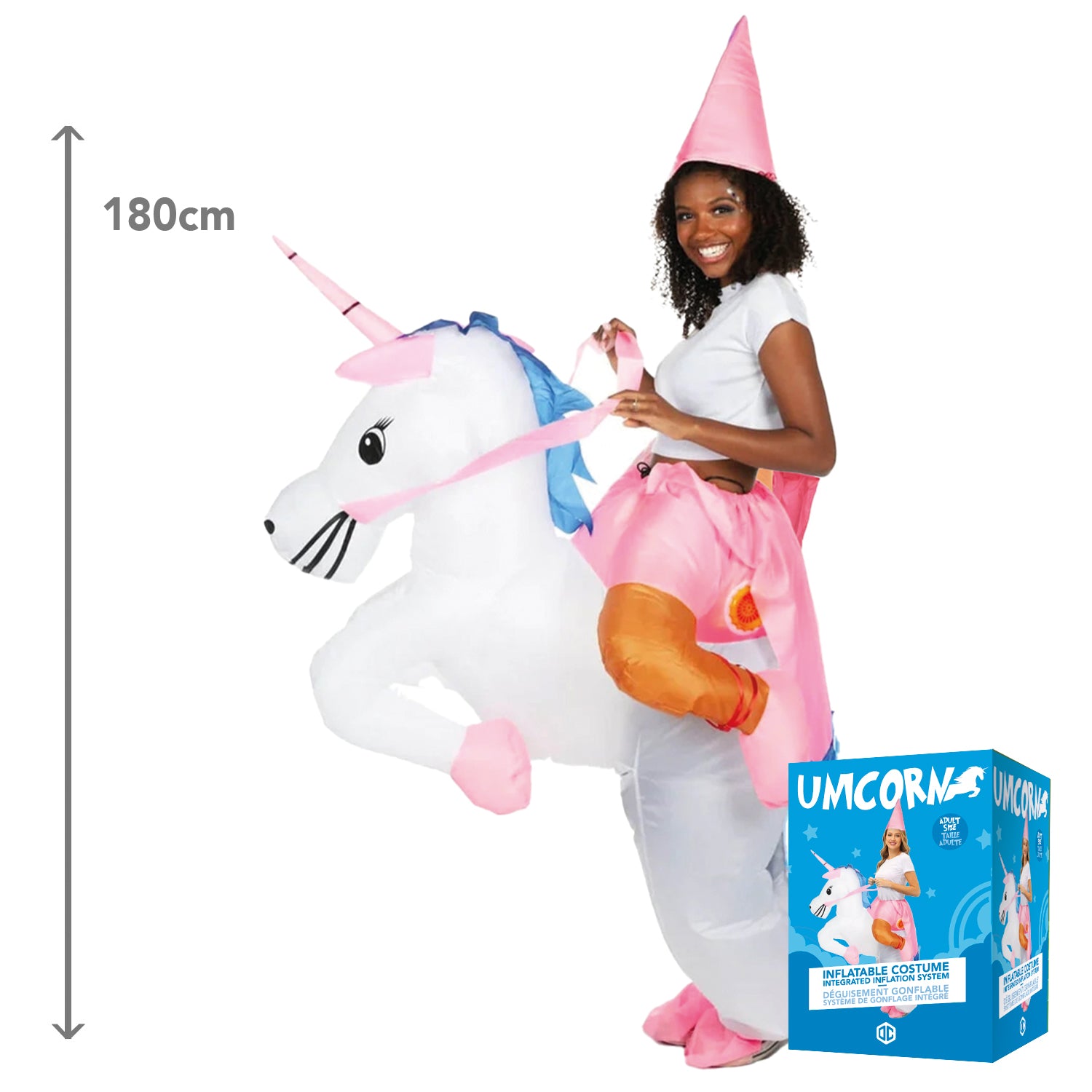 Costume Gonflable Adulte – Licorne