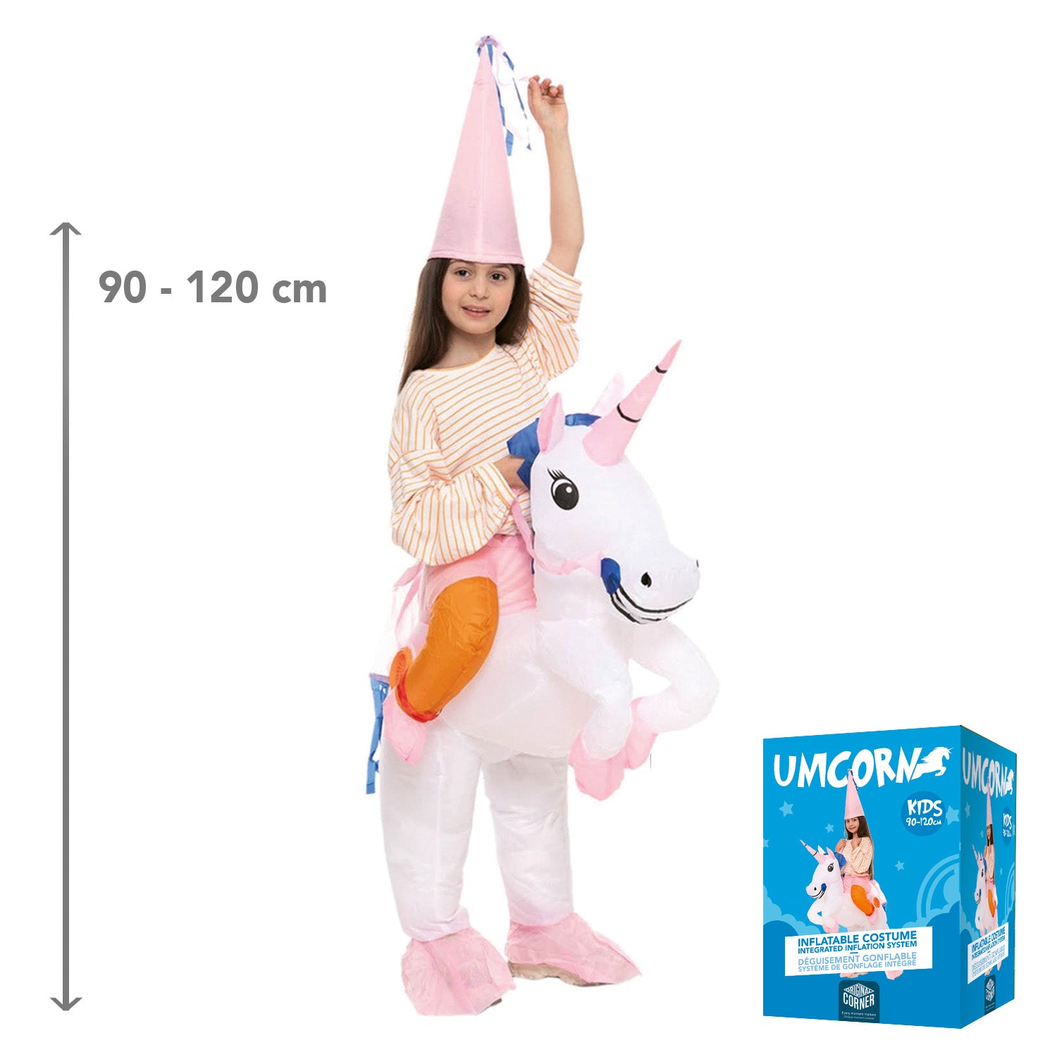 Costume Gonflable Enfant (90 - 120 cm) – Licorne