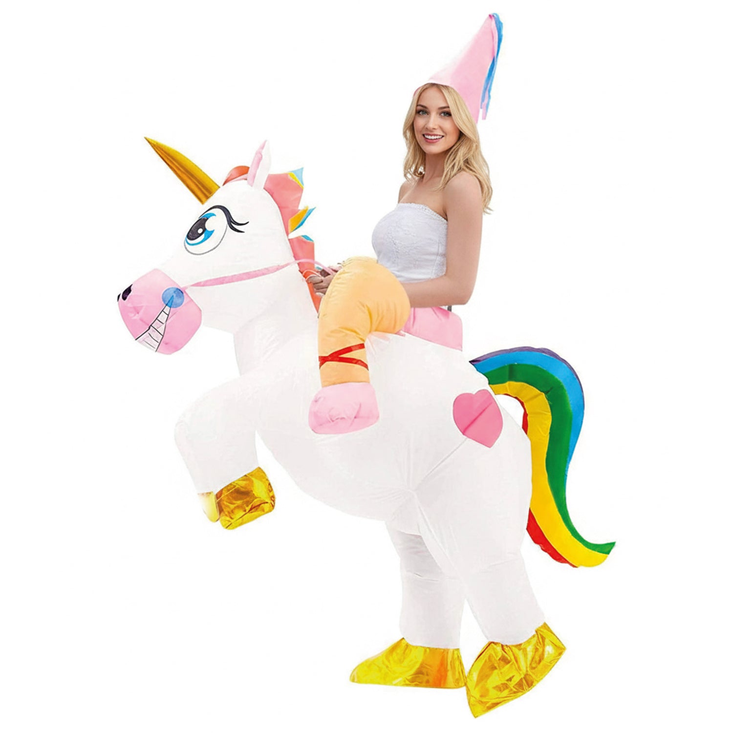 Costume Gonflable Adulte – Licorne Magique