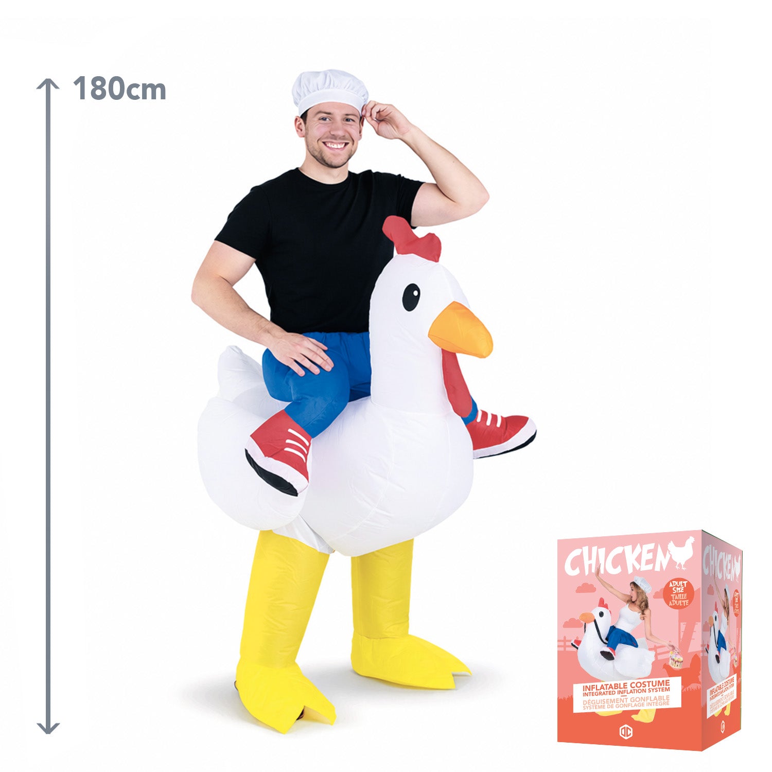 Costume Gonflable Adulte – Poulet