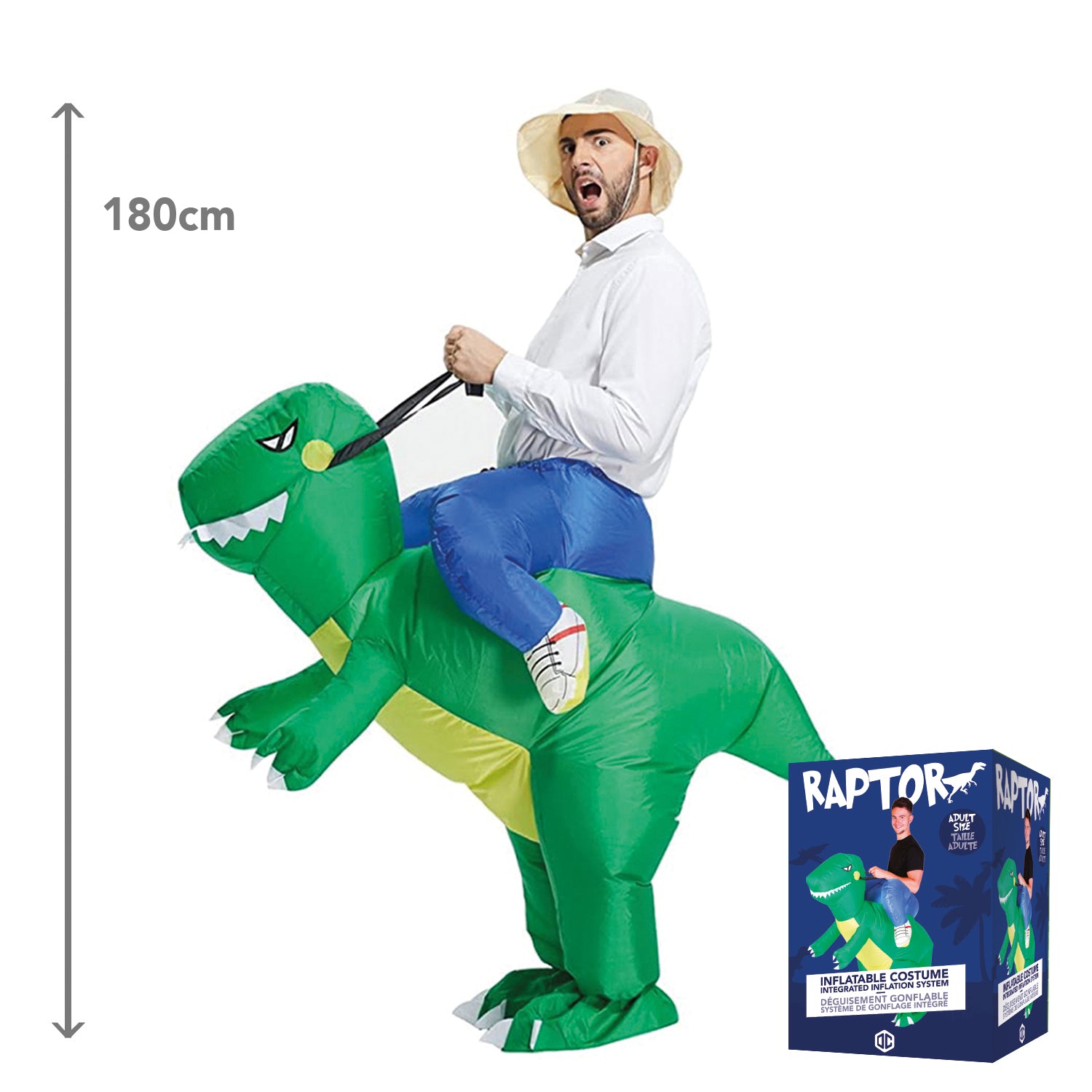 Costume Gonflable Adulte – Raptor