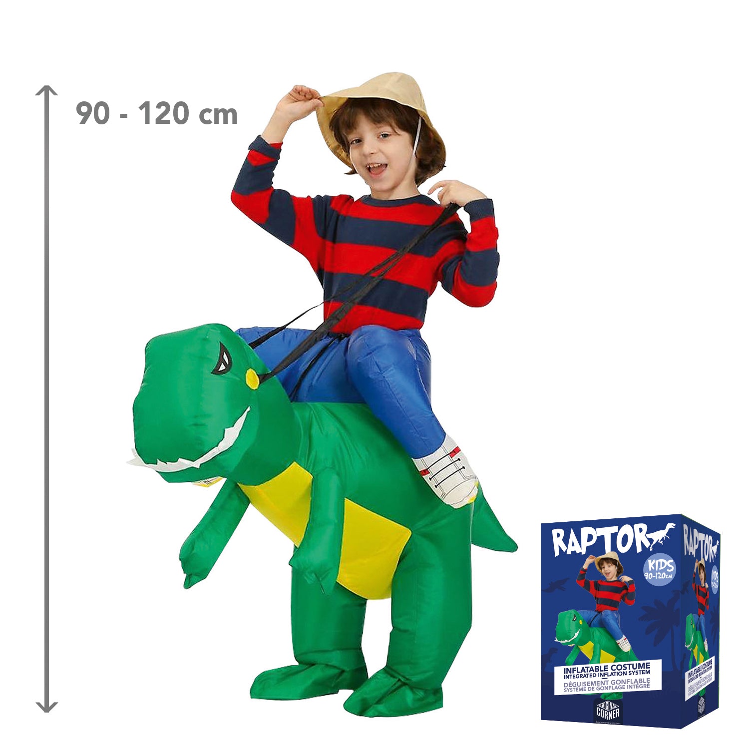 Costume Gonflable Enfant (90 - 120 cm) – Raptor
