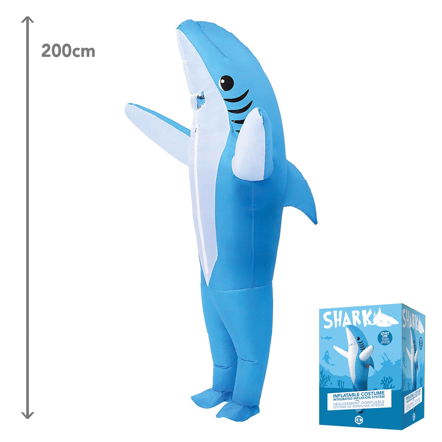 Costume Gonflable Adulte – Requin