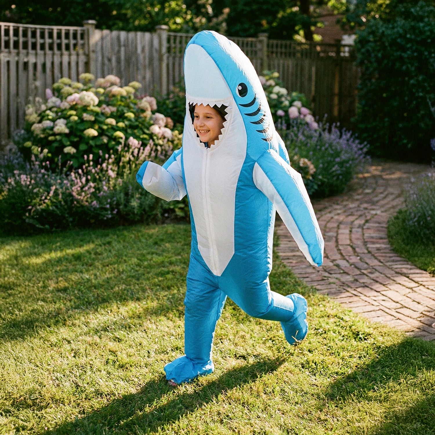 Costume Gonflable Enfant (120 - 150 cm) – Requin Bleu