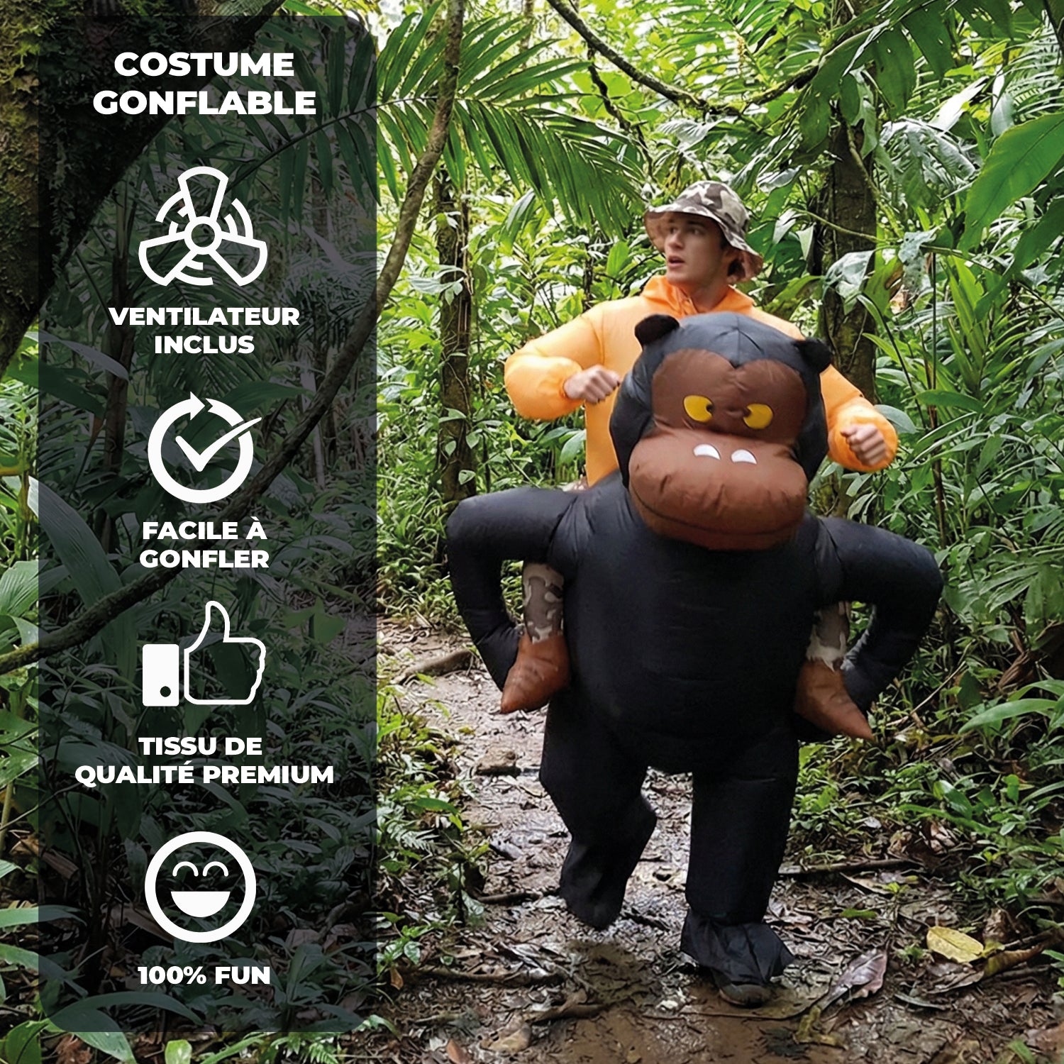 Costume Gonflable Adulte – Singe