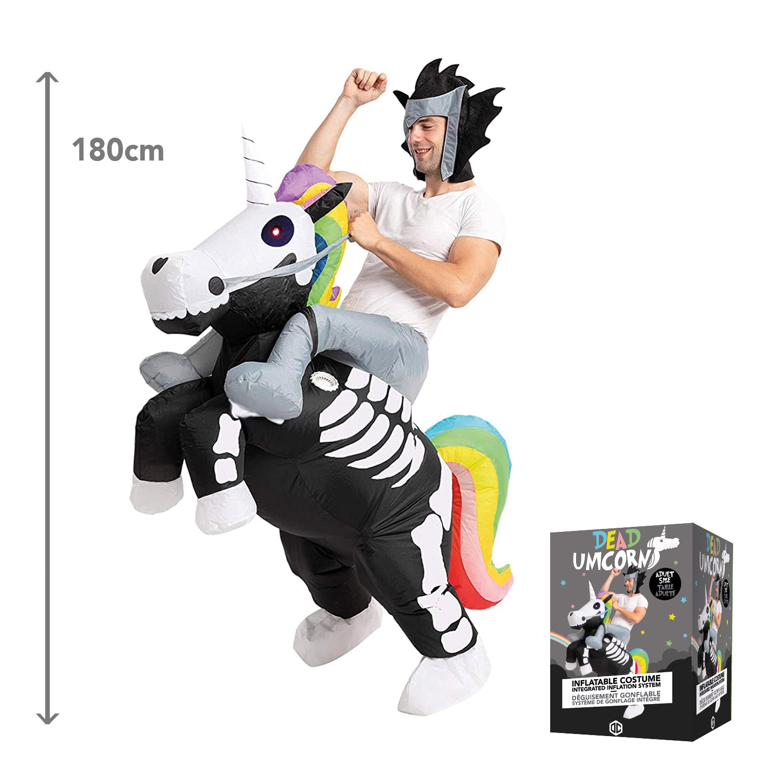 Costume Gonflable Adulte – Squelette Licorne