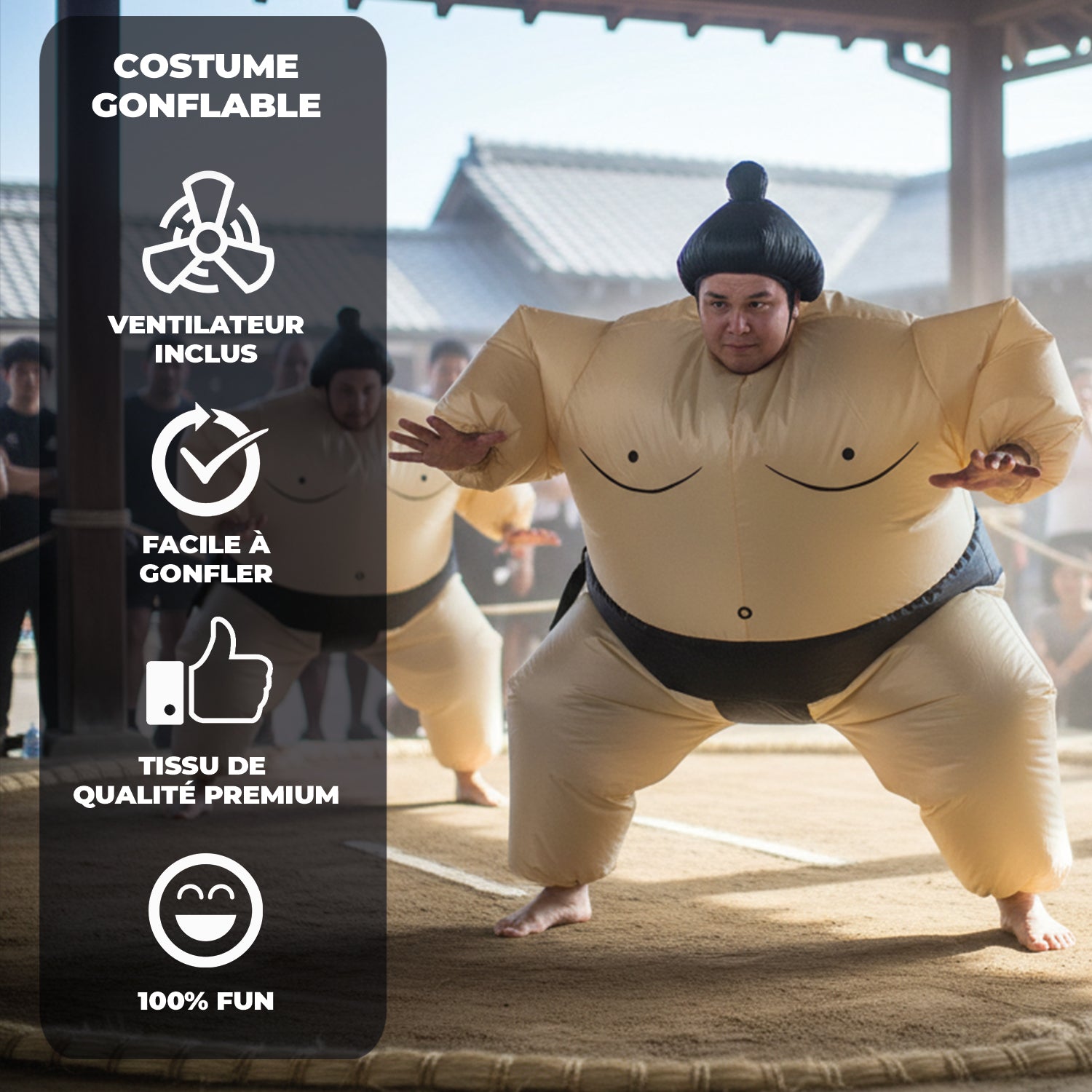 Costume Gonflable Adulte – Sumo