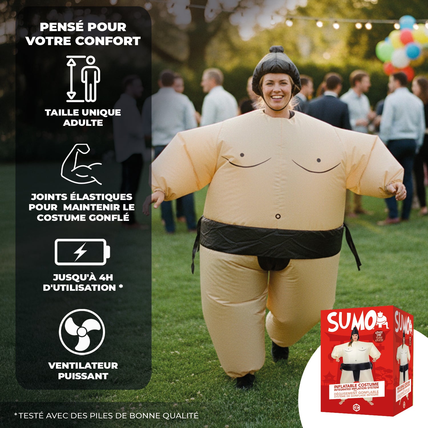 Costume Gonflable Adulte – Sumo