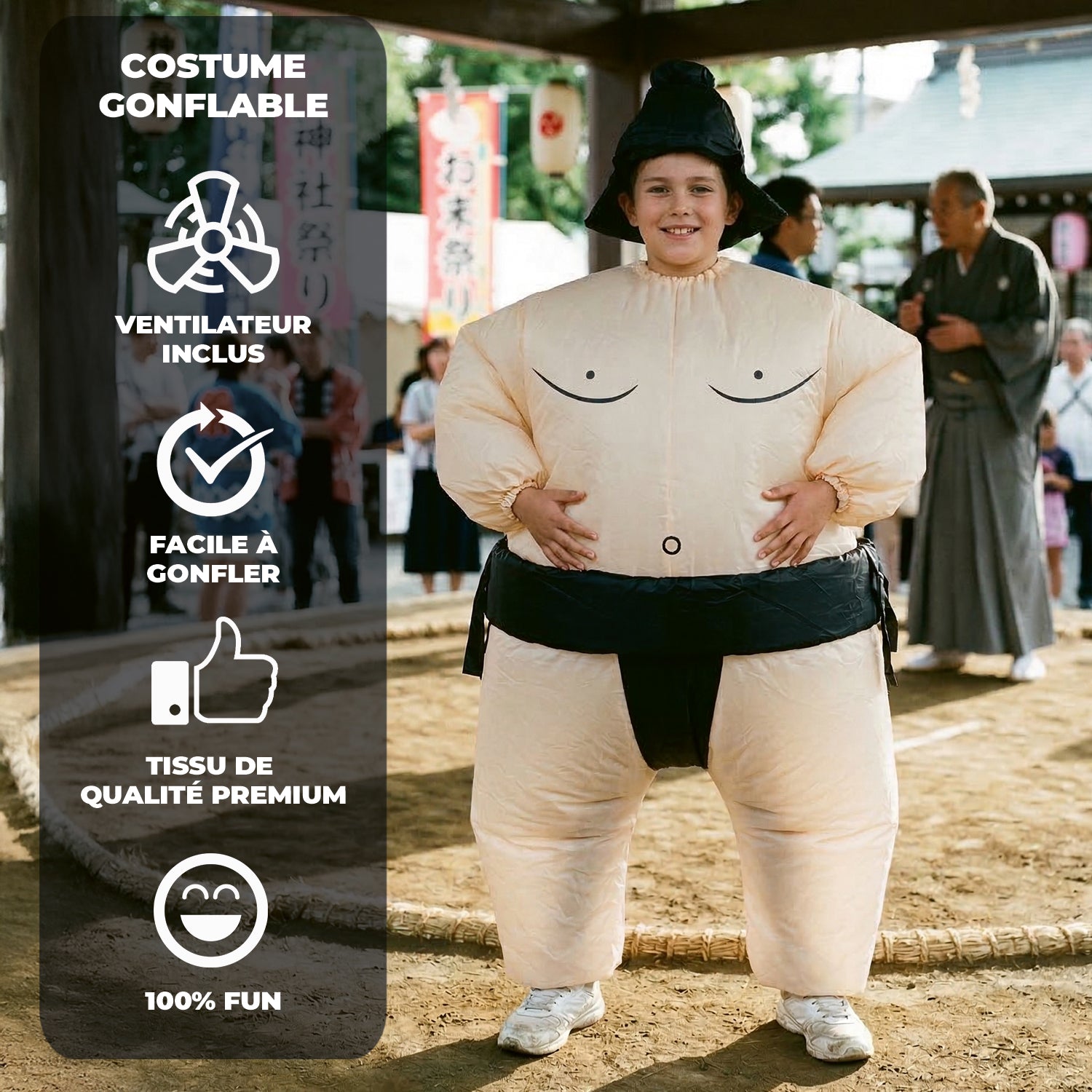 Costume Gonflable Enfant (120 - 150 cm) – Sumo