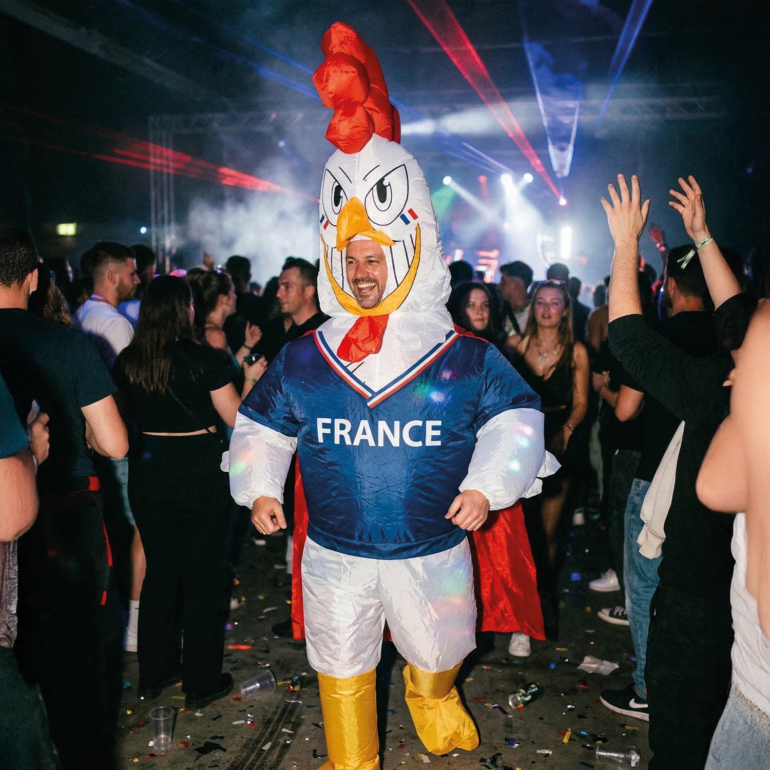 Costume Gonflable Adulte – Super Coq