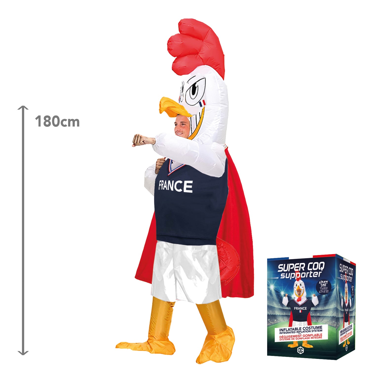 Costume Gonflable Adulte – Super Coq