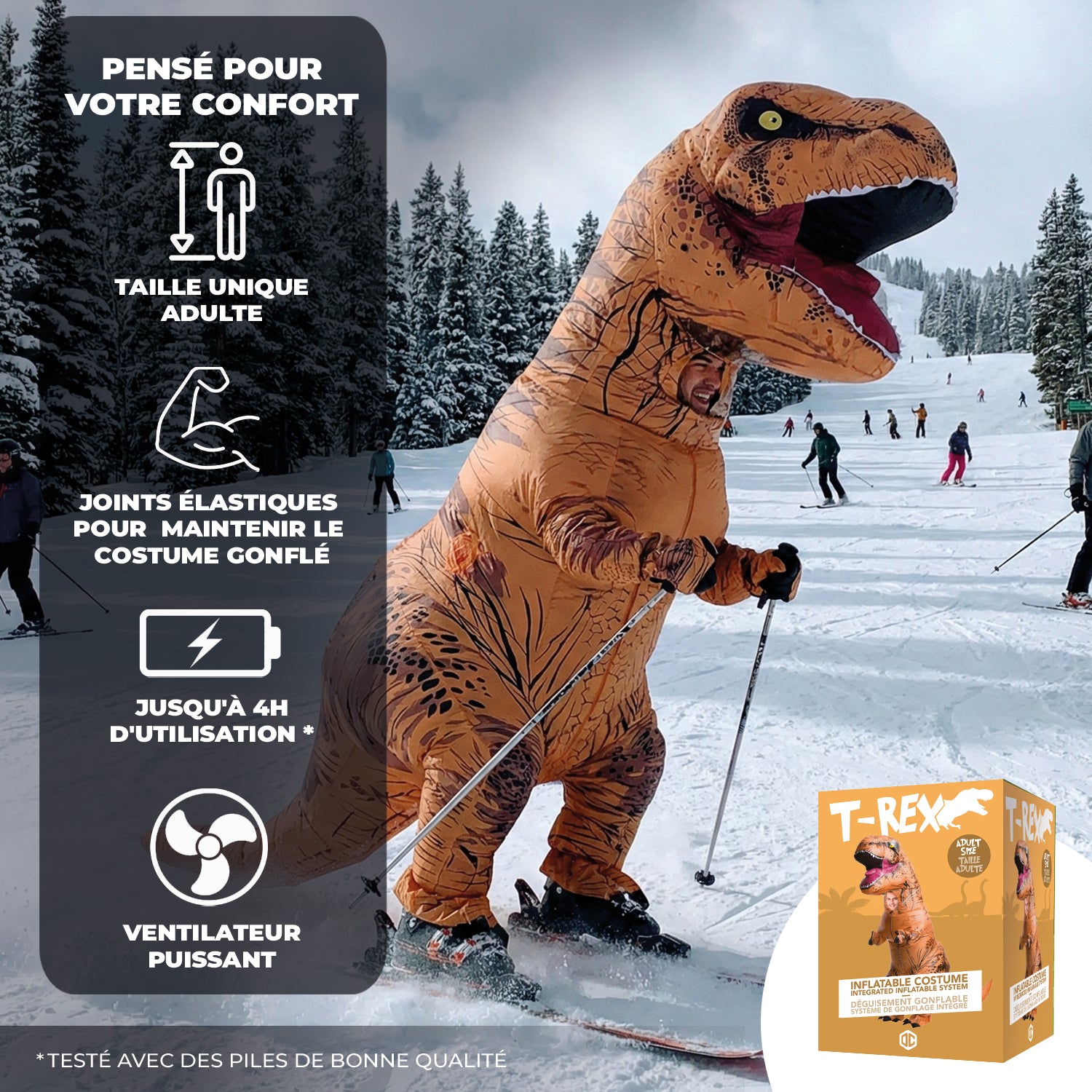 Costume Gonflable Adulte – T-Rex XXL