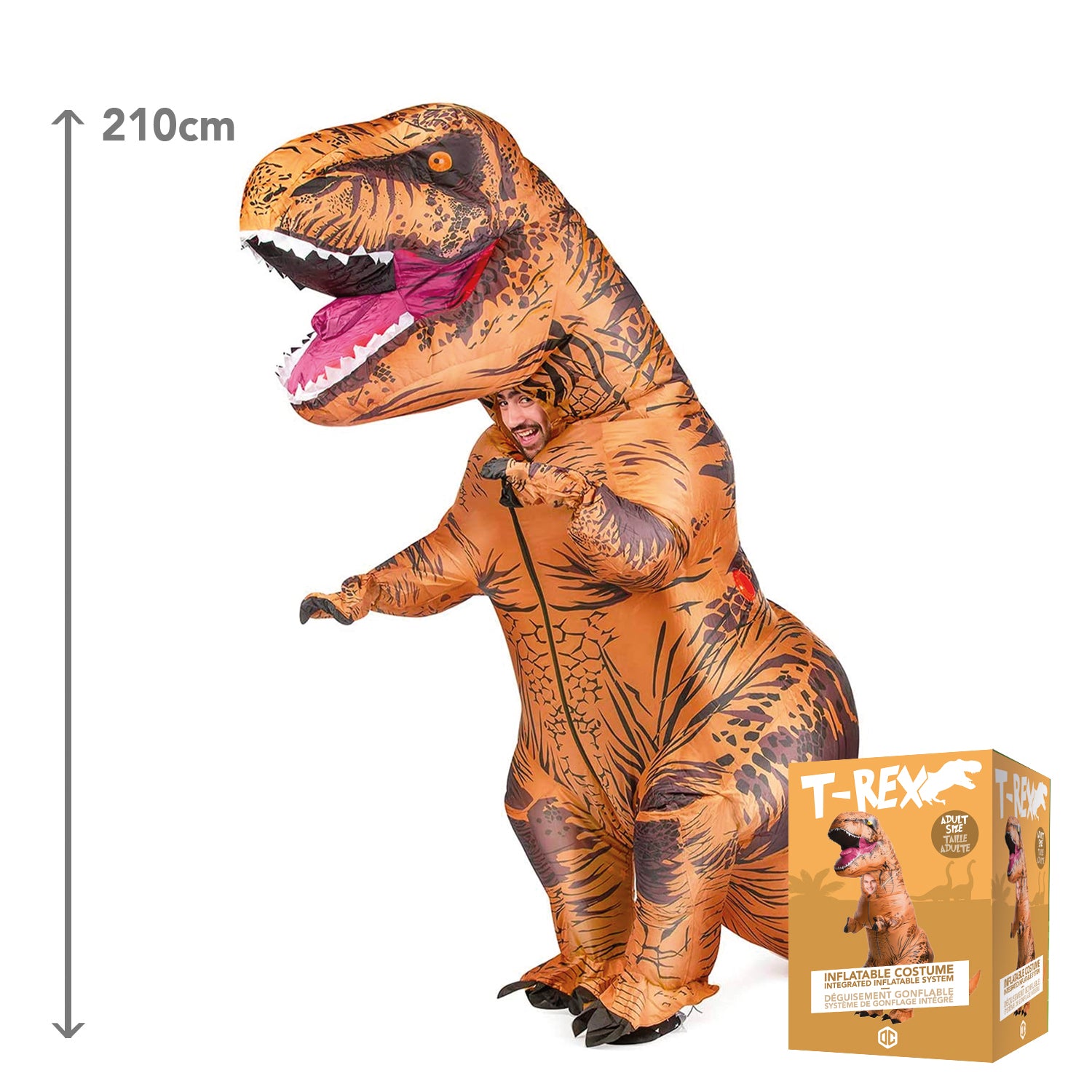 Costume Gonflable Adulte – T-Rex XXL