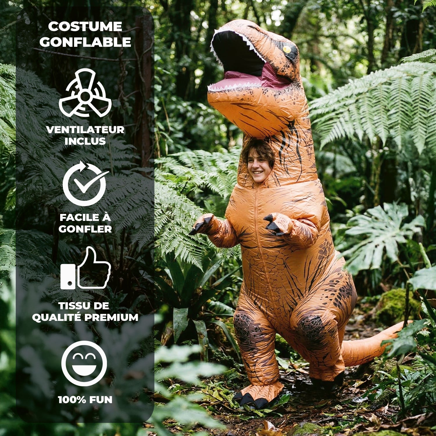 Costume Gonflable Enfant (120 - 150 cm) – T-Rex