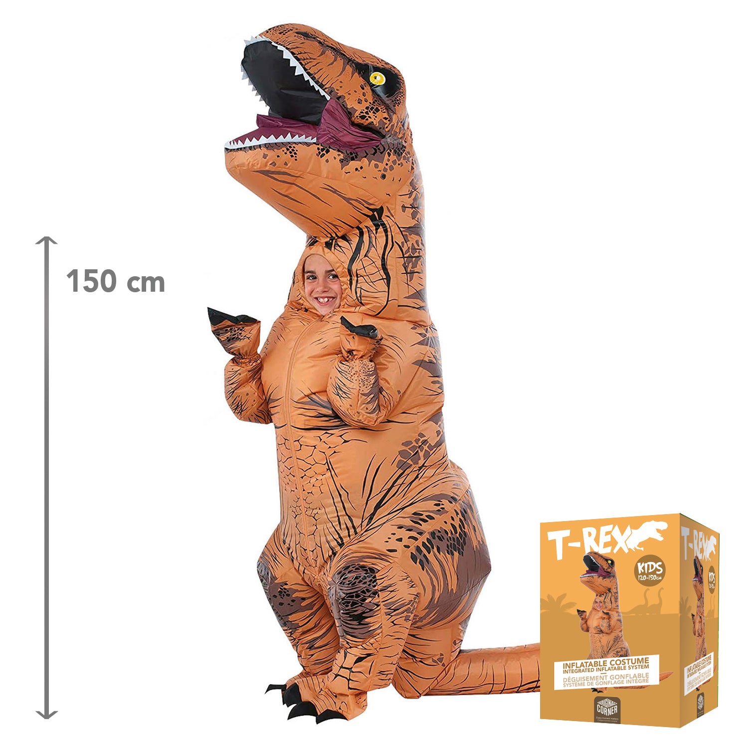 Costume Gonflable Enfant (120 - 150 cm) – T-Rex