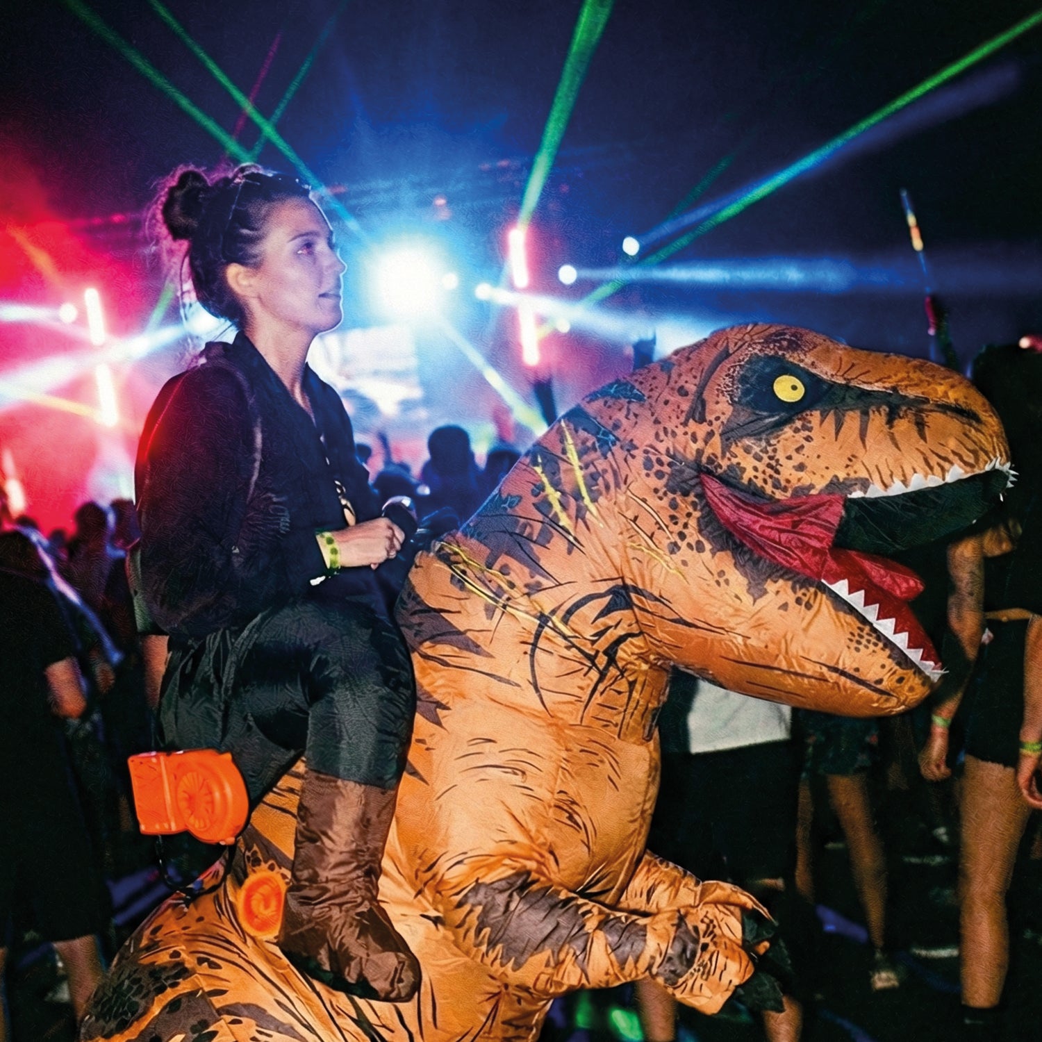 Costume Gonflable Adulte – T-Rex Small