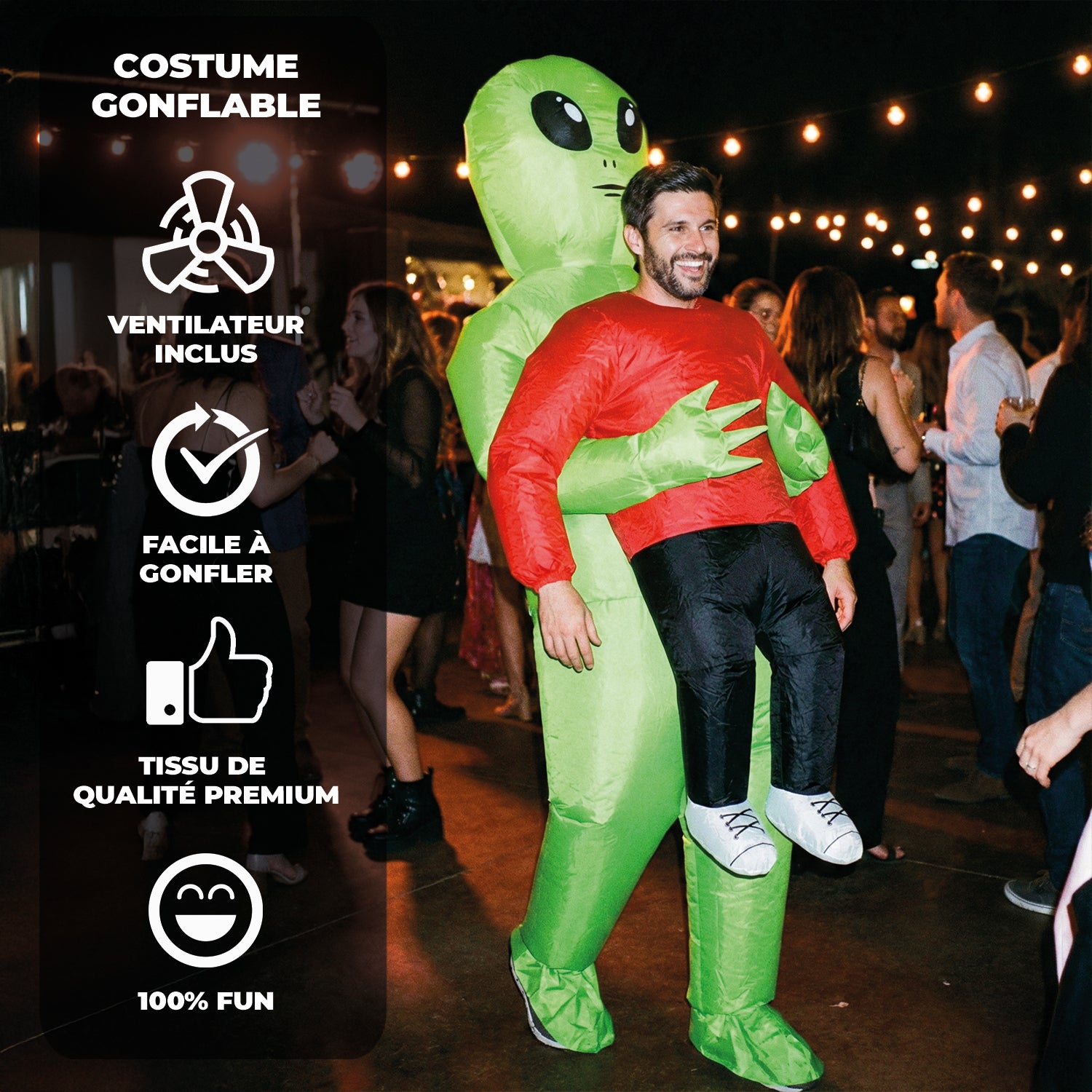 Costume Gonflable Adulte – Alien