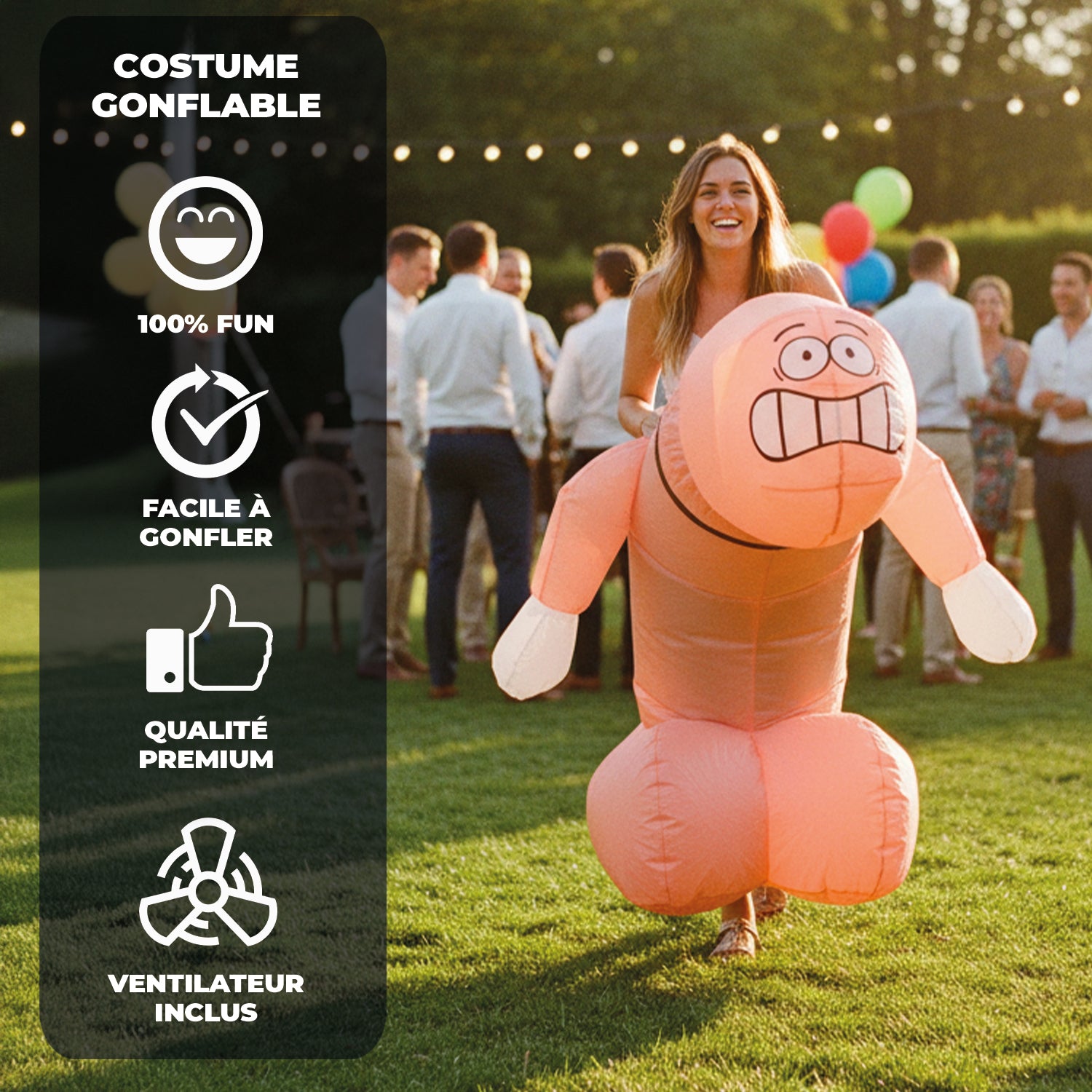 Costume Gonflable Adulte – Zizi