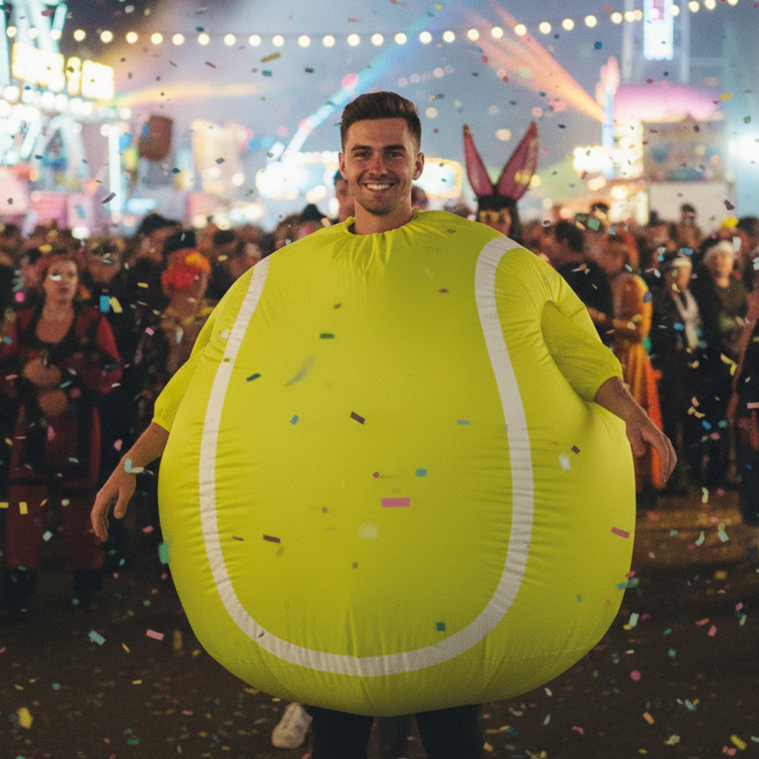 Costume Gonflable Adulte – Balle de Tennis