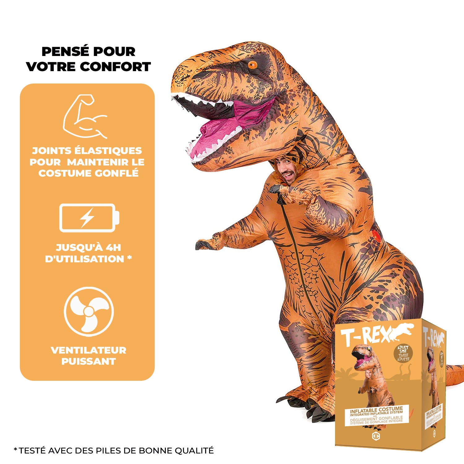 Costume Gonflable Adulte – T-Rex XXL