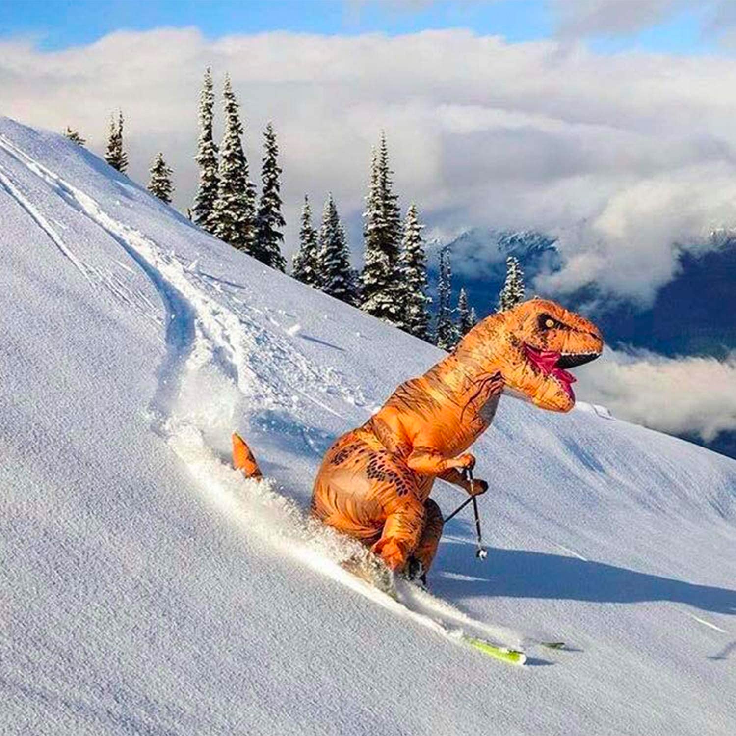 Costume Gonflable Adulte – T-Rex XXL