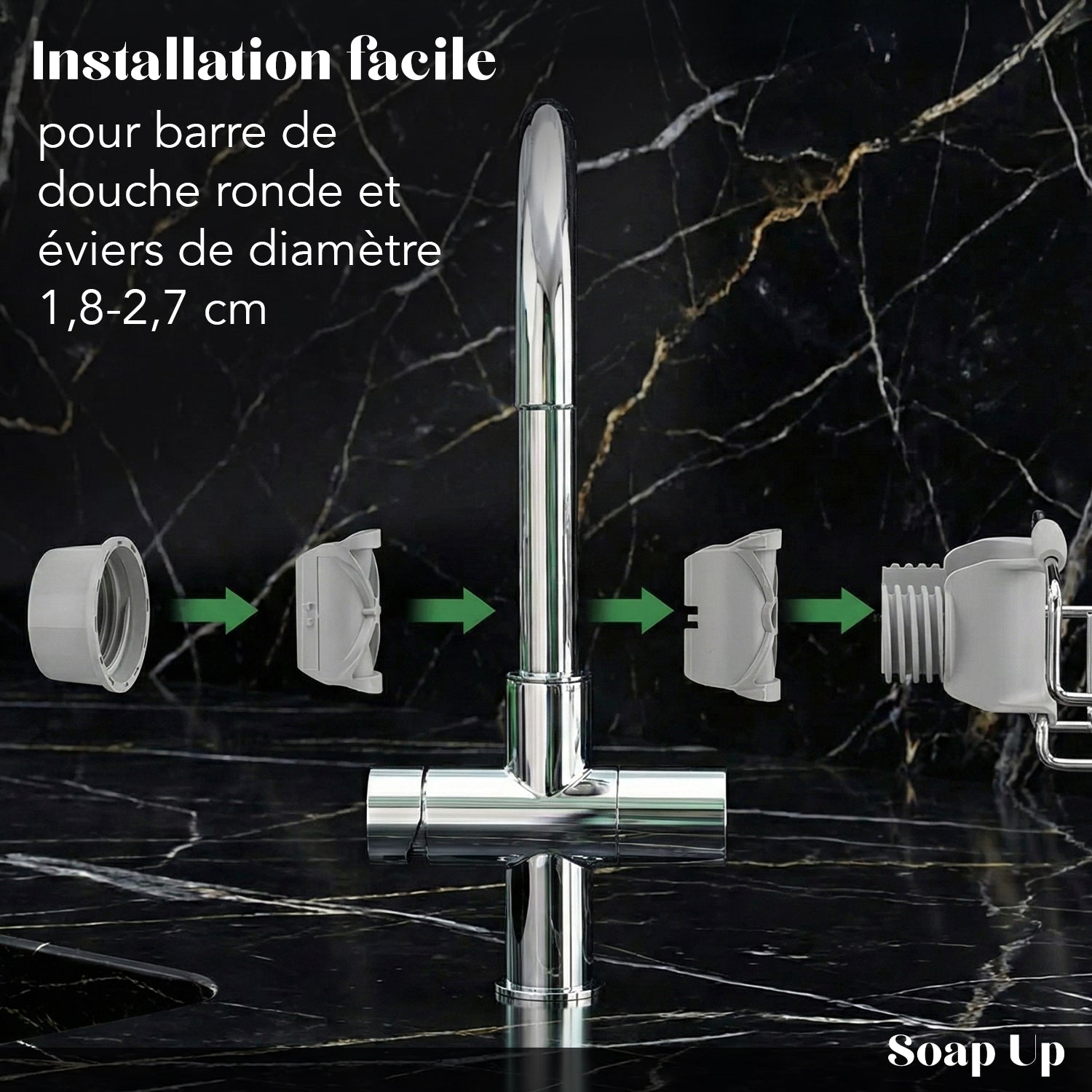 2 Etagères pour Salle de Bain