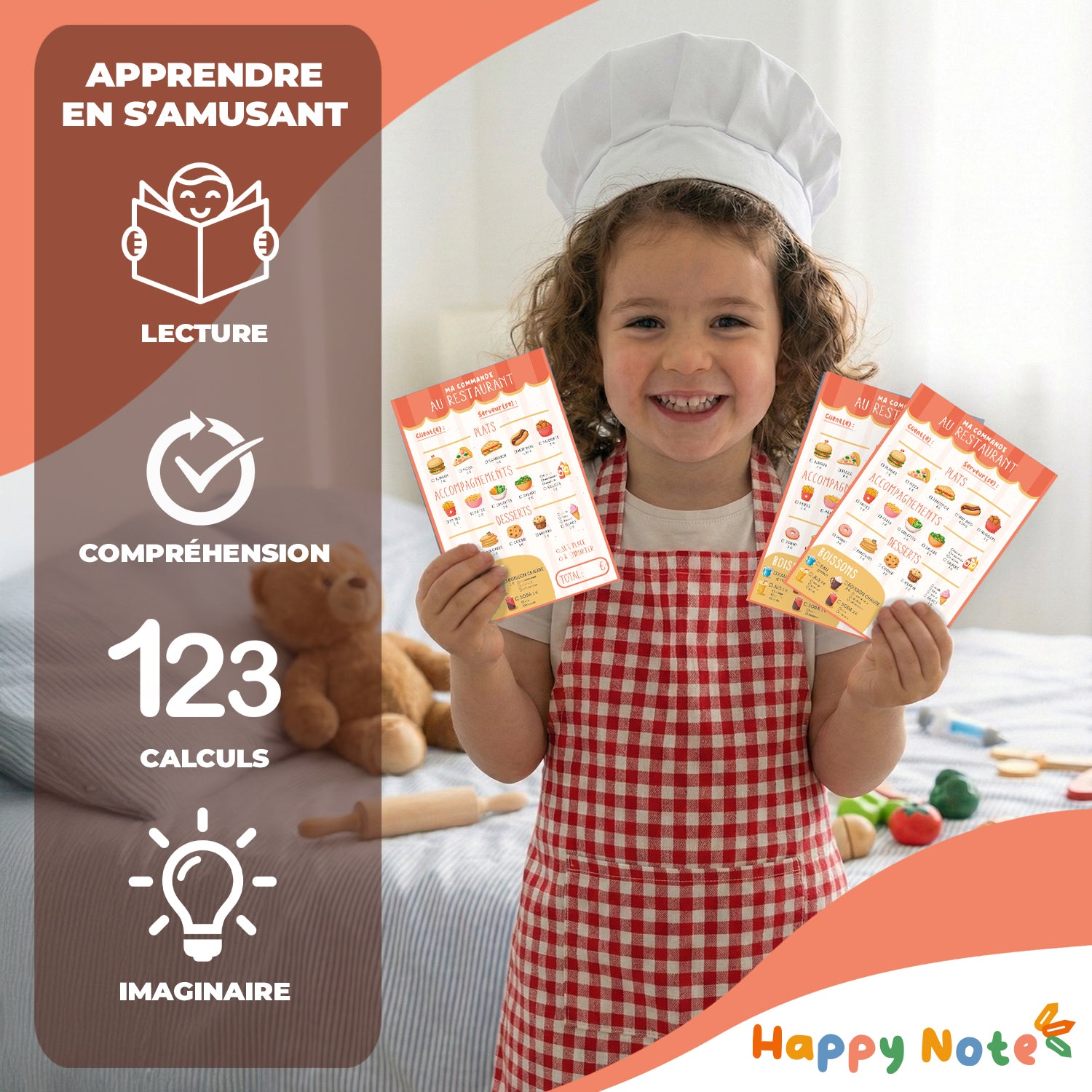 Happy Note® – Ma Commande au Restaurant