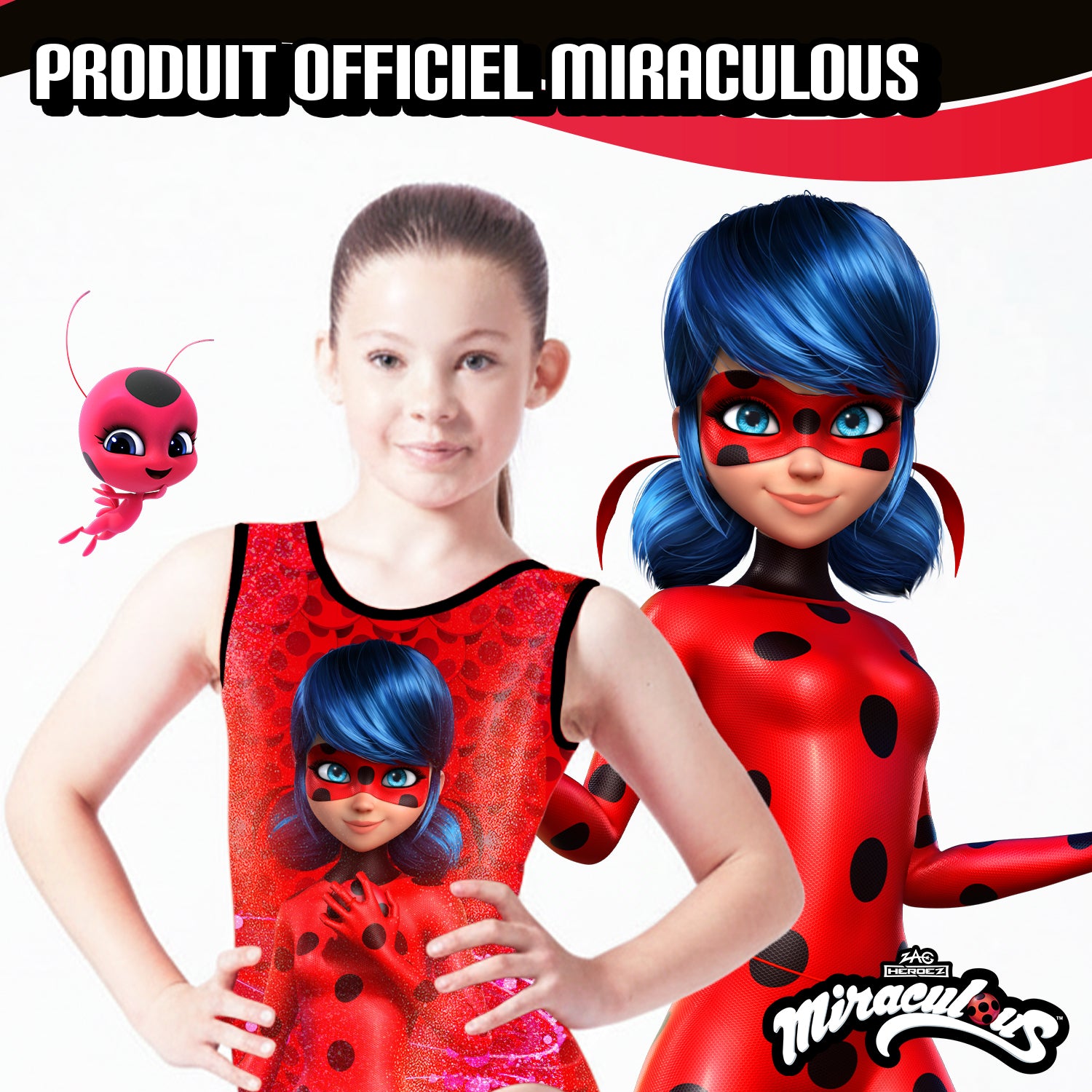 Tenue de Gymnastique pour Fille – Justaucorps & Short Miraculous®
