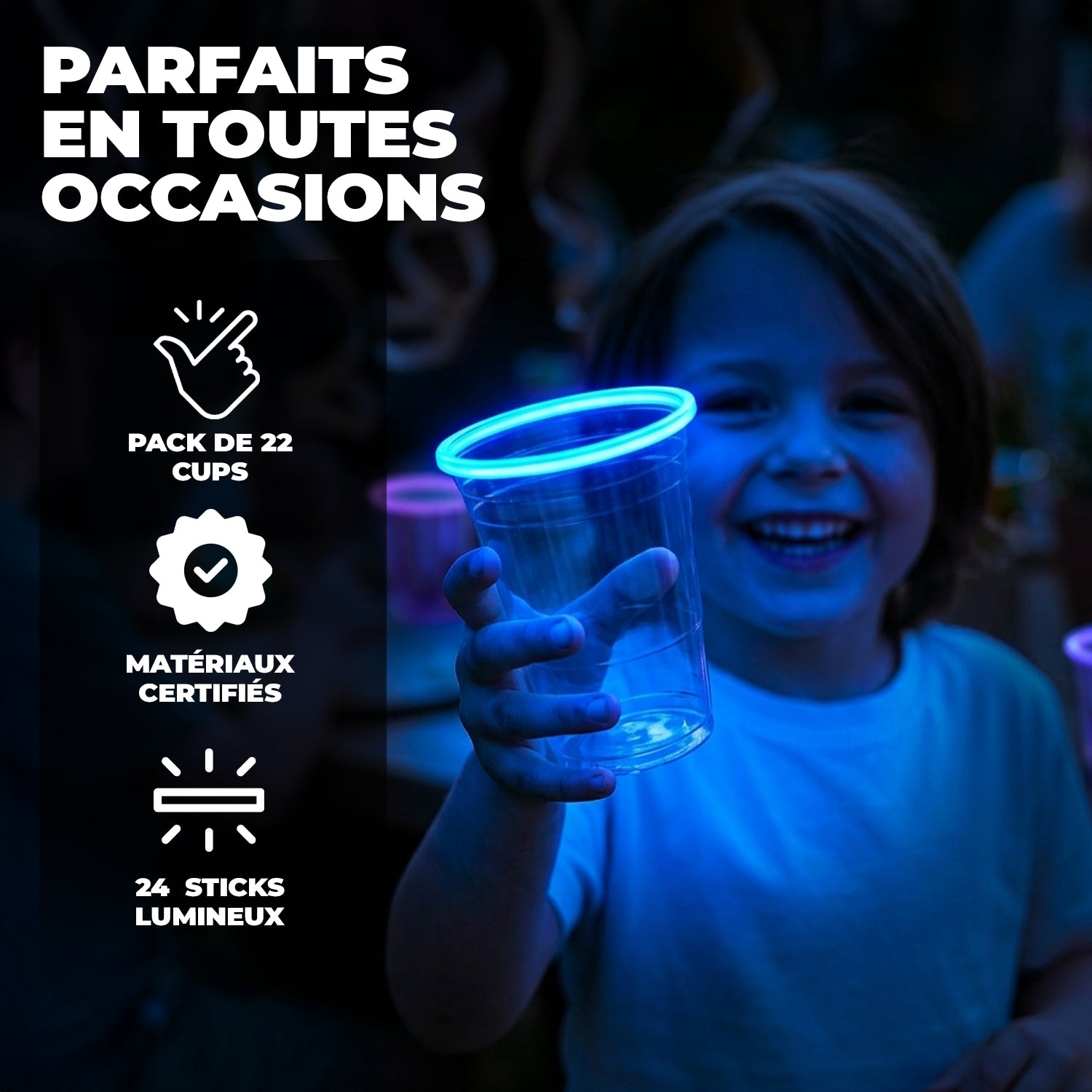 Kit Beer Pong Lumineux