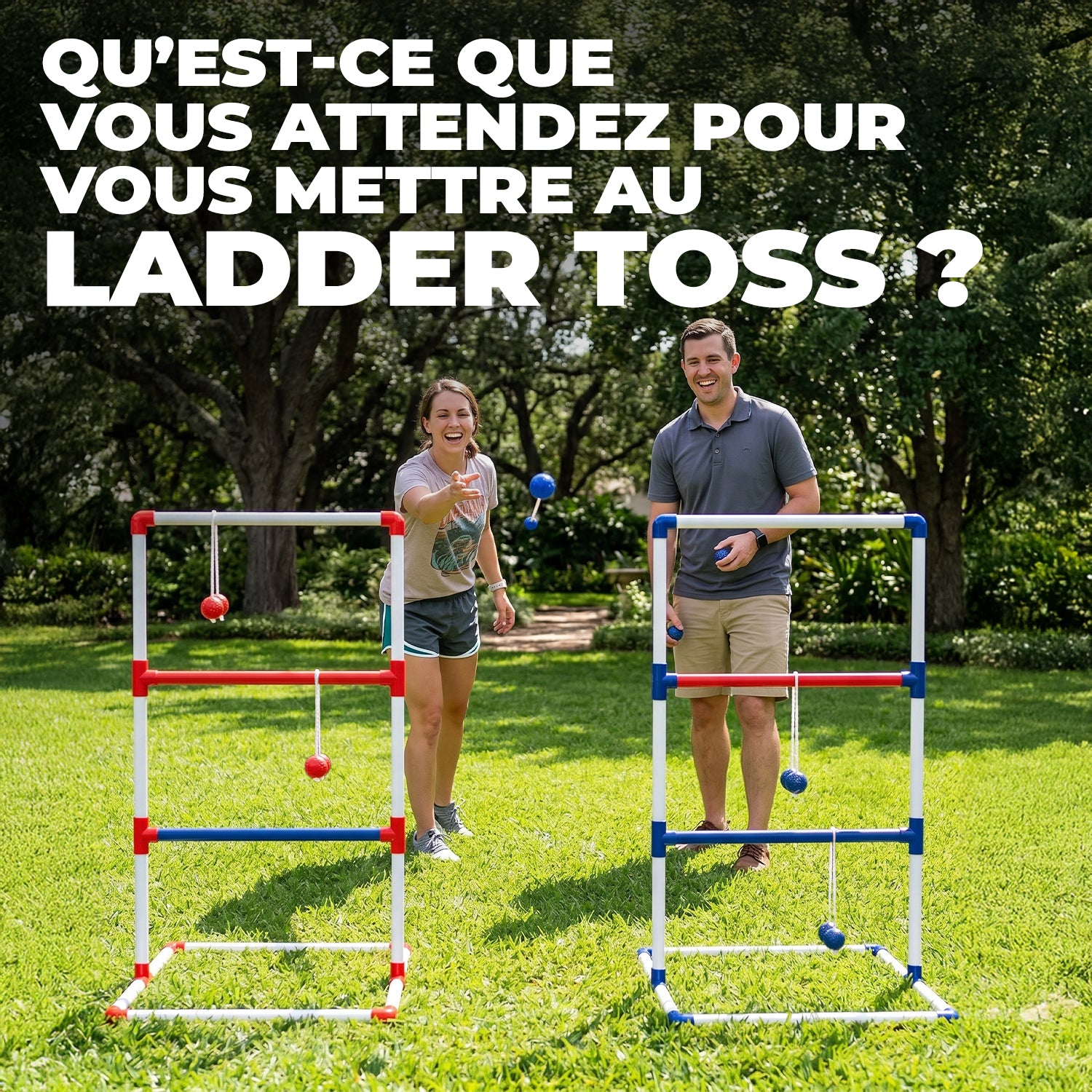Ladder Toss en Plastique