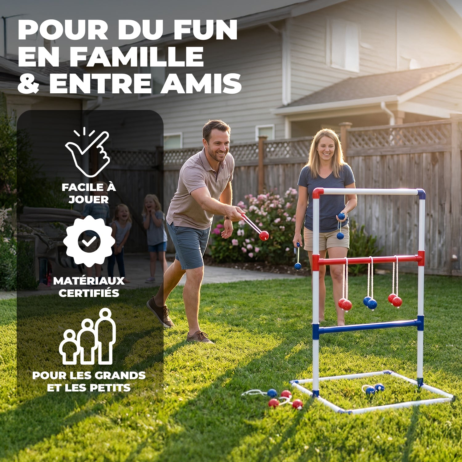 Ladder Toss en Plastique