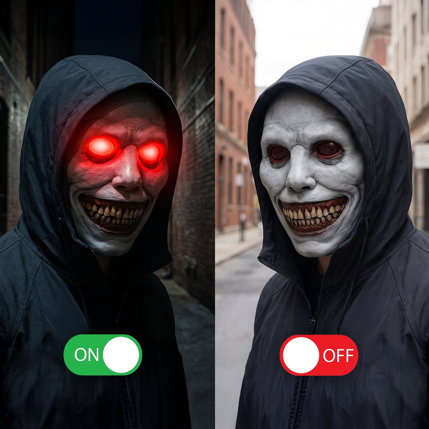 Red Eyes LED Mask