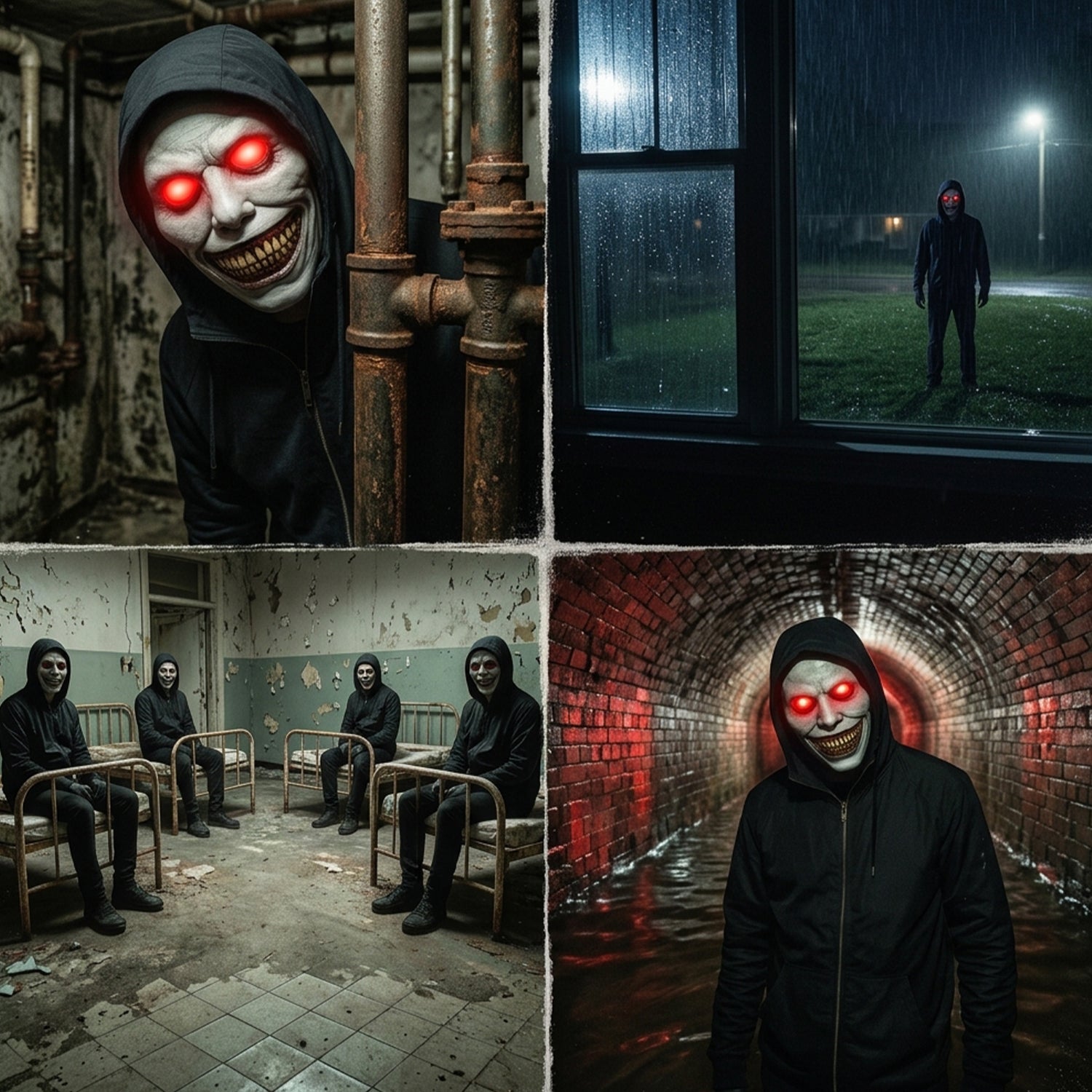 Red Eyes LED Mask